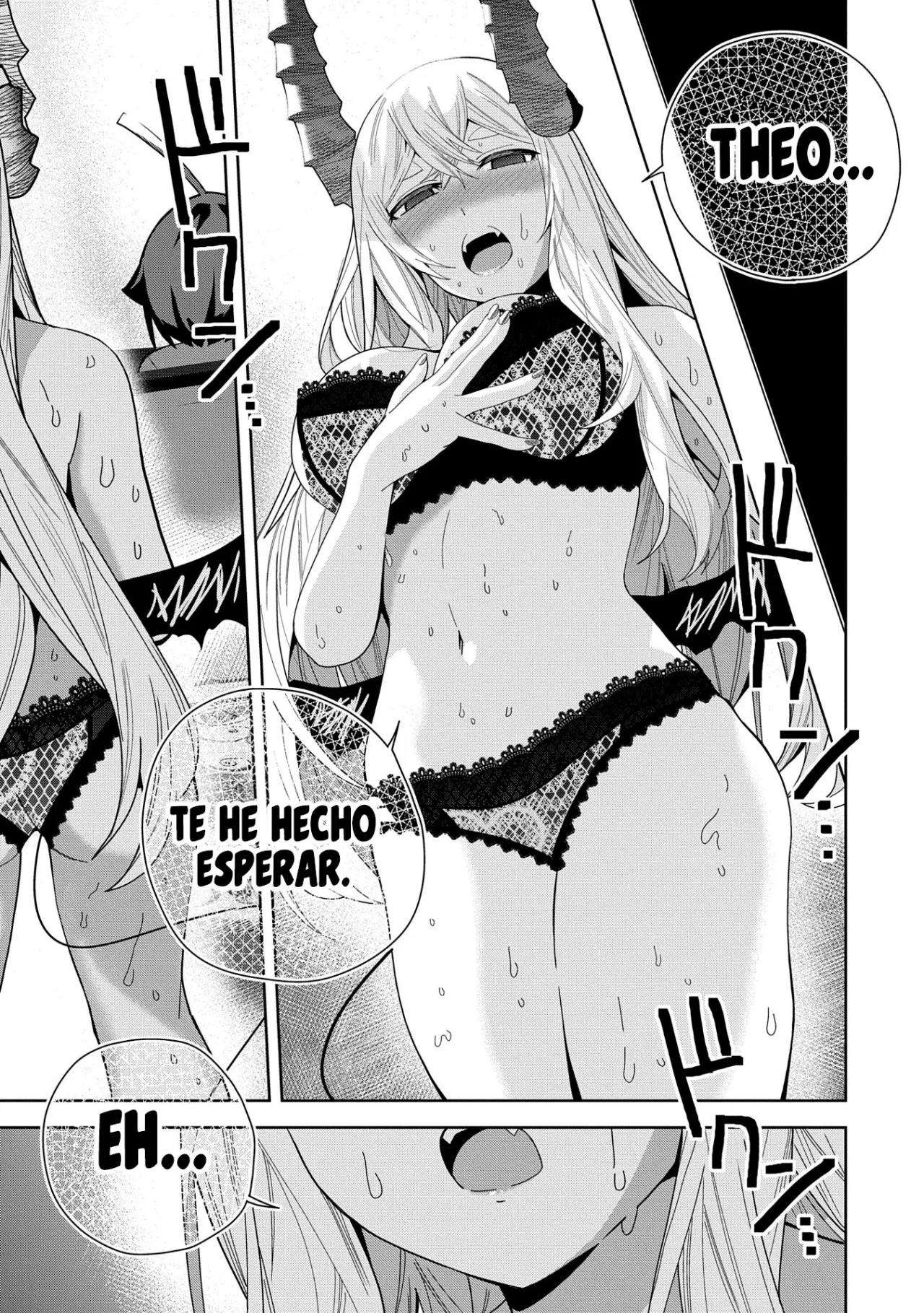 Invoqué al diablo para hacer realidad mi deseo, pero era muy hermosa, así que me casé con ella ~ Mi nueva esposa es el diablo ~ Capitulo 44 página 36