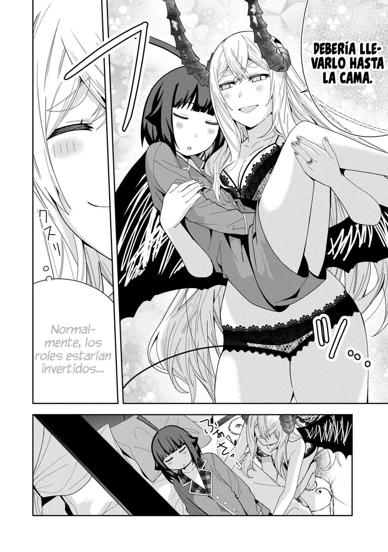 Invoqué al diablo para hacer realidad mi deseo, pero era muy hermosa, así que me casé con ella ~ Mi nueva esposa es el diablo ~ Capitulo 44 página 39