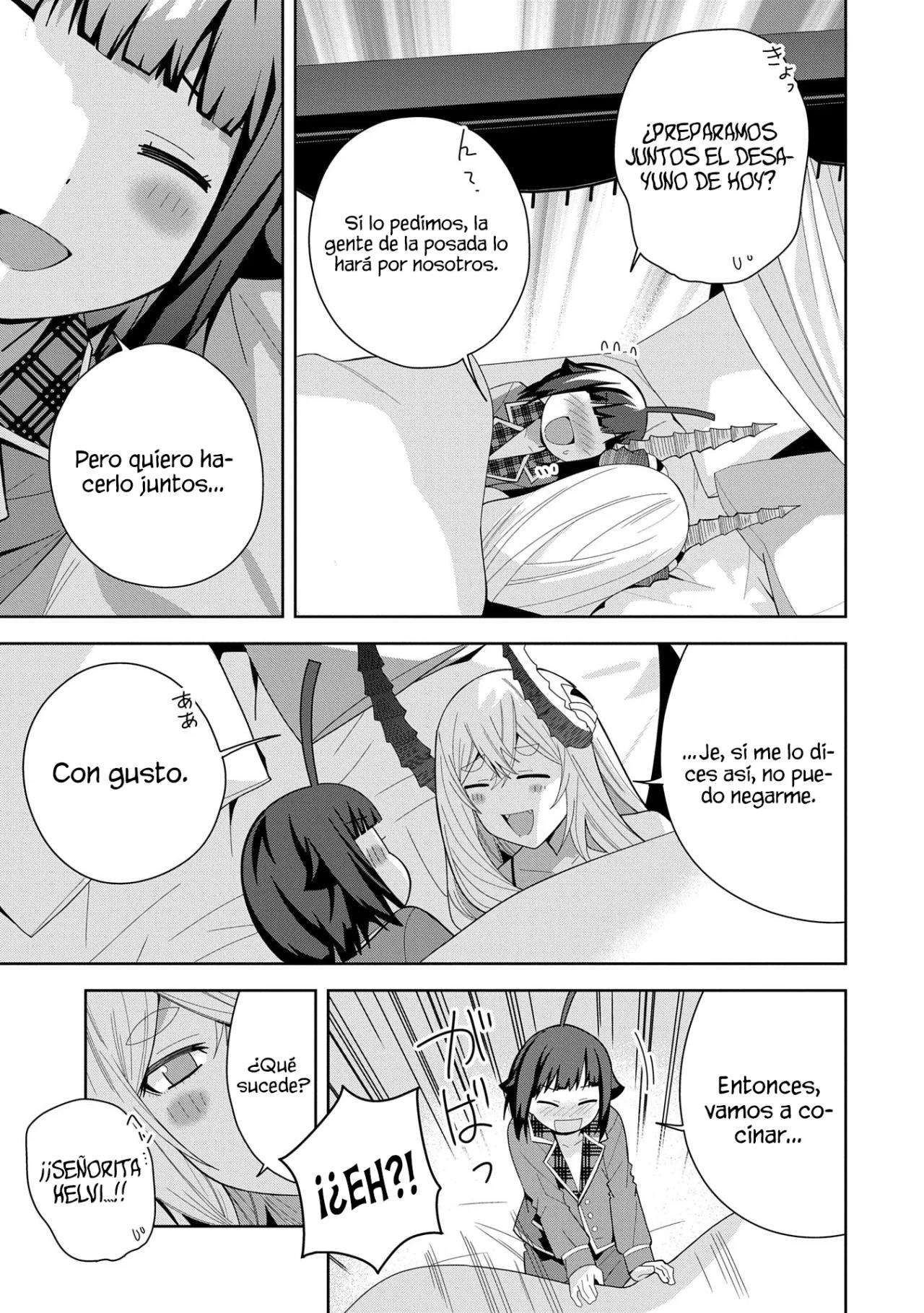 Invoqué al diablo para hacer realidad mi deseo, pero era muy hermosa, así que me casé con ella ~ Mi nueva esposa es el diablo ~ Capitulo 45 página 12