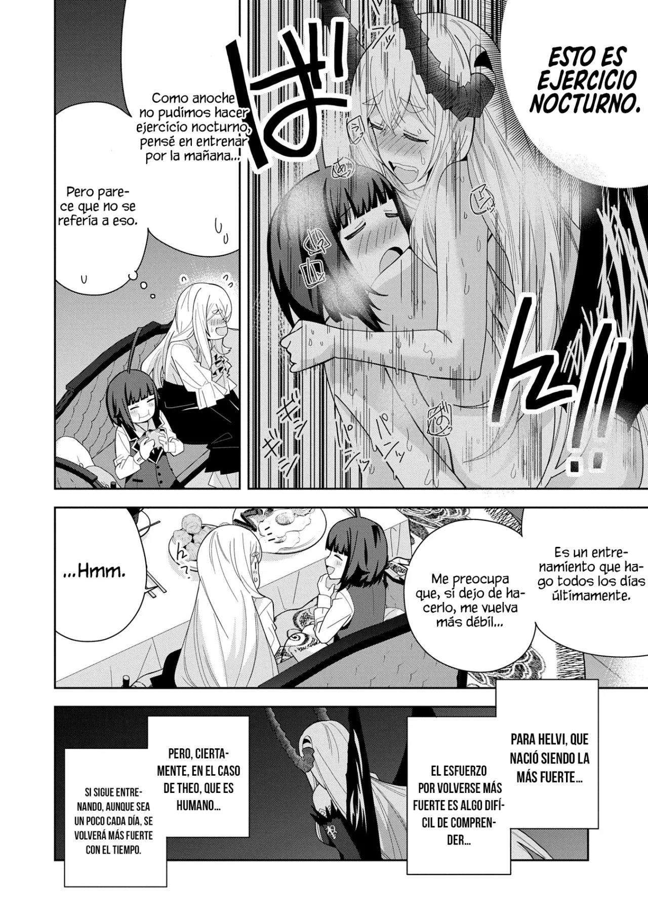 Invoqué al diablo para hacer realidad mi deseo, pero era muy hermosa, así que me casé con ella ~ Mi nueva esposa es el diablo ~ Capitulo 45 página 17