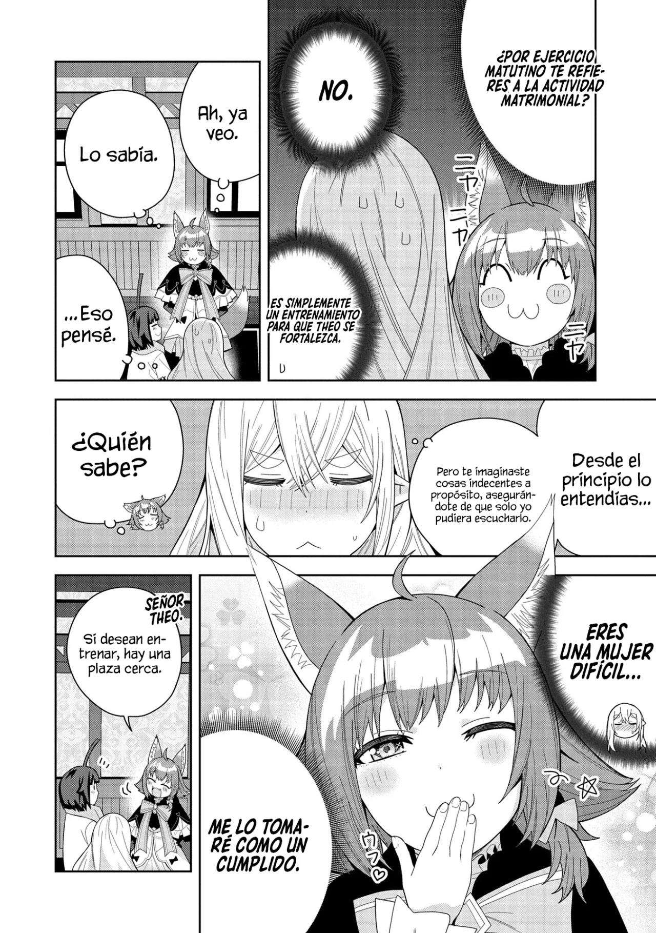 Invoqué al diablo para hacer realidad mi deseo, pero era muy hermosa, así que me casé con ella ~ Mi nueva esposa es el diablo ~ Capitulo 45 página 23