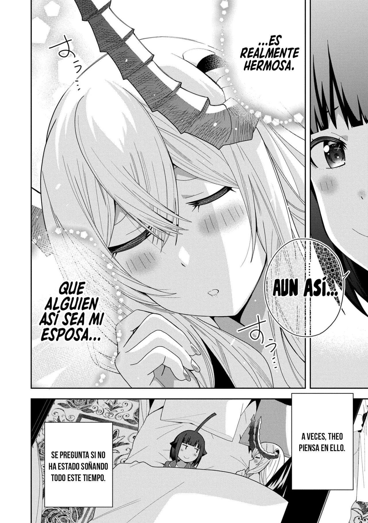 Invoqué al diablo para hacer realidad mi deseo, pero era muy hermosa, así que me casé con ella ~ Mi nueva esposa es el diablo ~ Capitulo 45 página 7