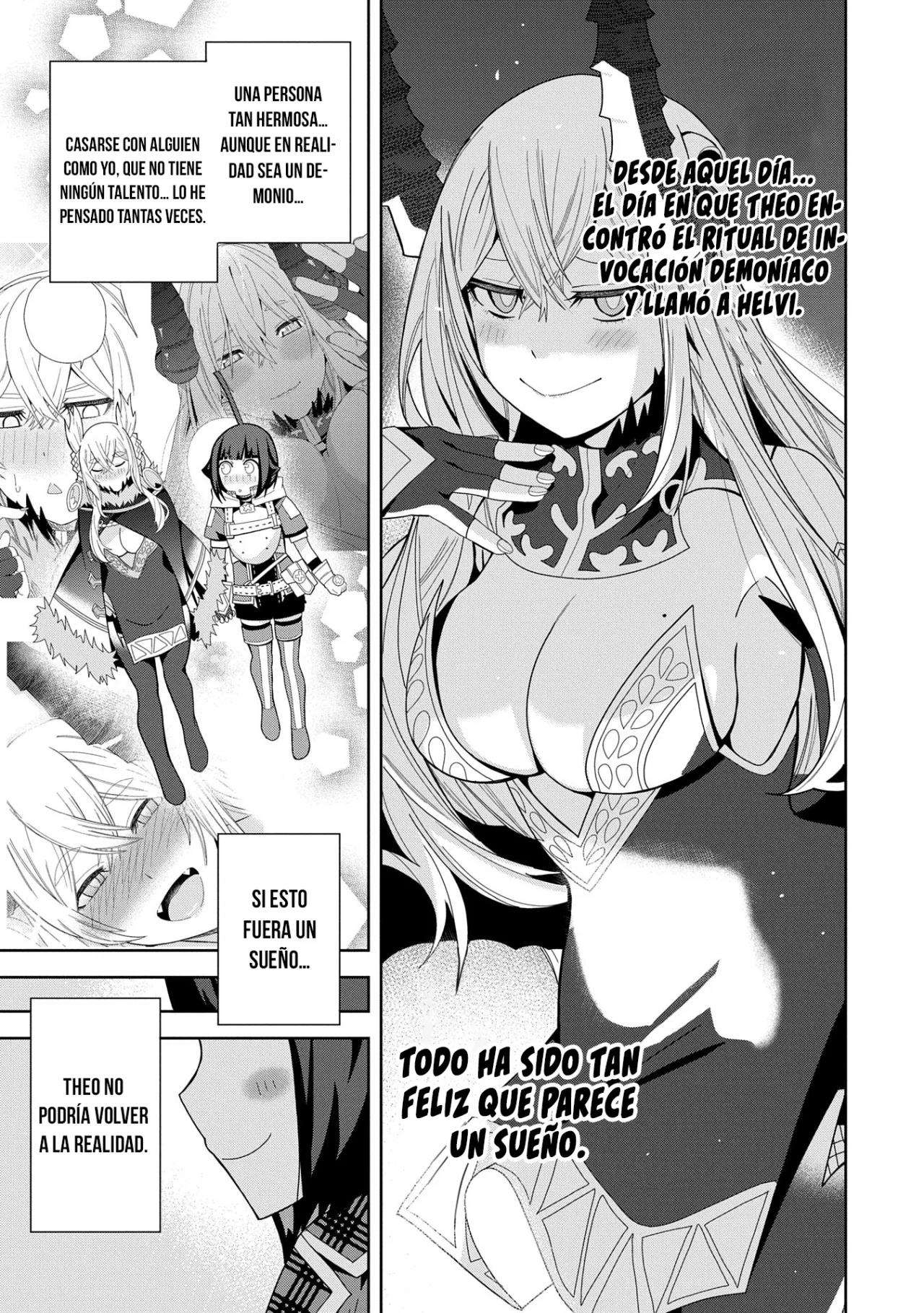 Invoqué al diablo para hacer realidad mi deseo, pero era muy hermosa, así que me casé con ella ~ Mi nueva esposa es el diablo ~ Capitulo 45 página 8