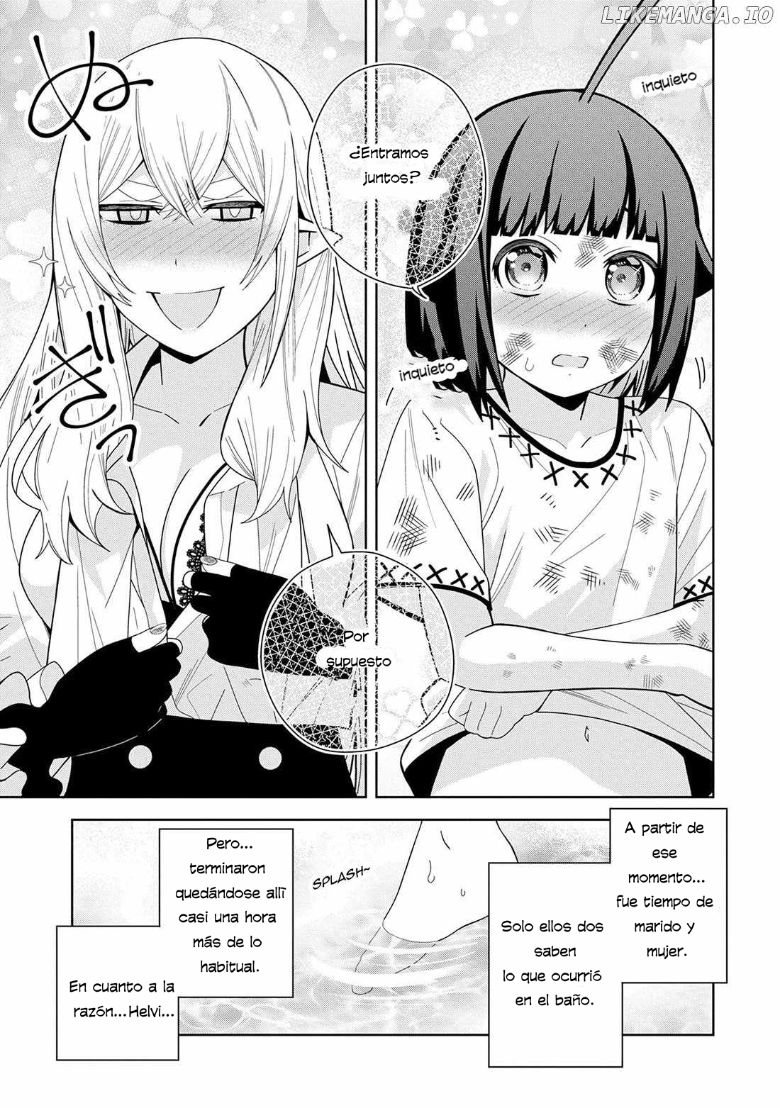 Invoqué al diablo para hacer realidad mi deseo, pero era muy hermosa, así que me casé con ella ~ Mi nueva esposa es el diablo ~ Capitulo 46 página 10