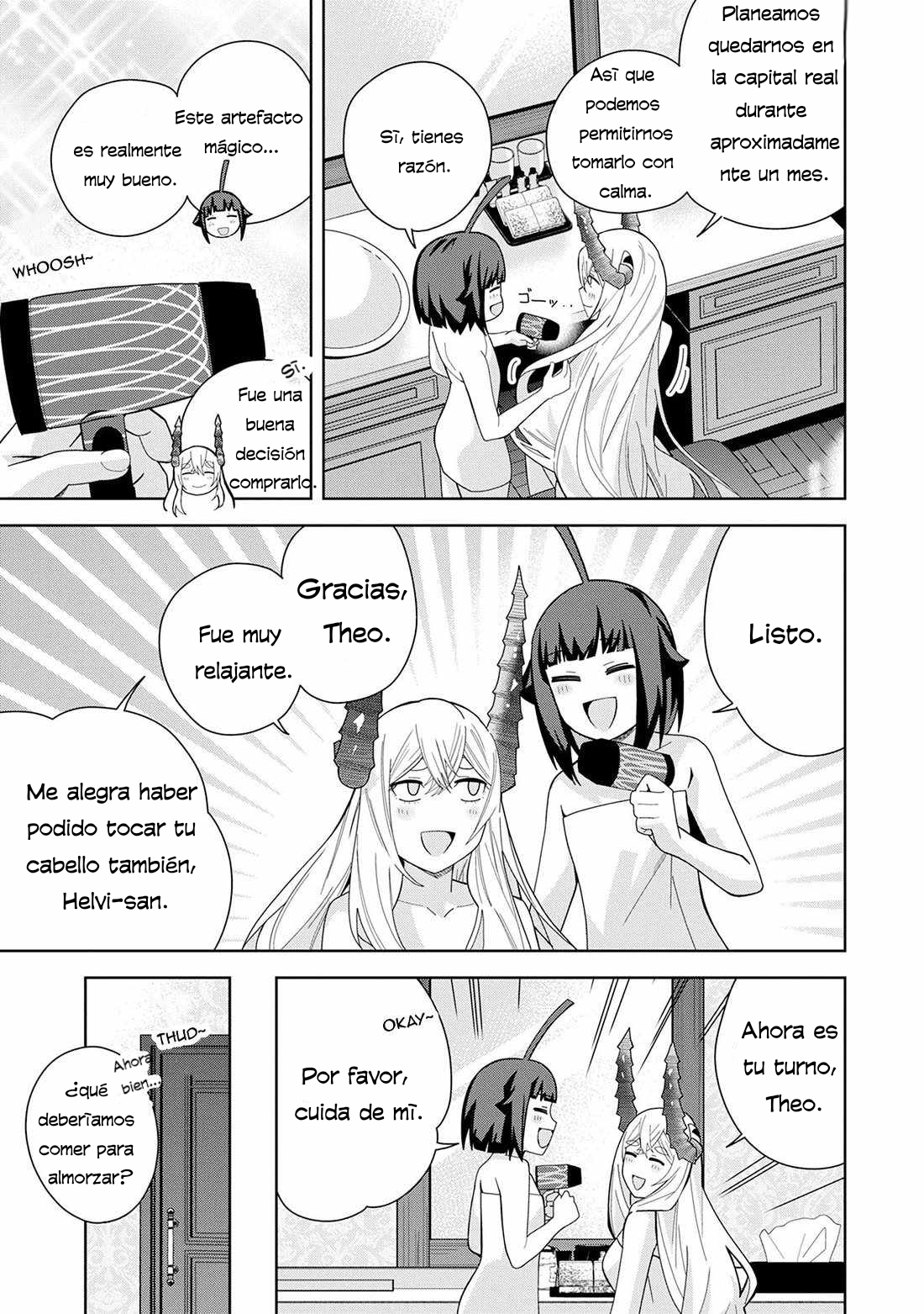 Invoqué al diablo para hacer realidad mi deseo, pero era muy hermosa, así que me casé con ella ~ Mi nueva esposa es el diablo ~ Capitulo 46 página 12