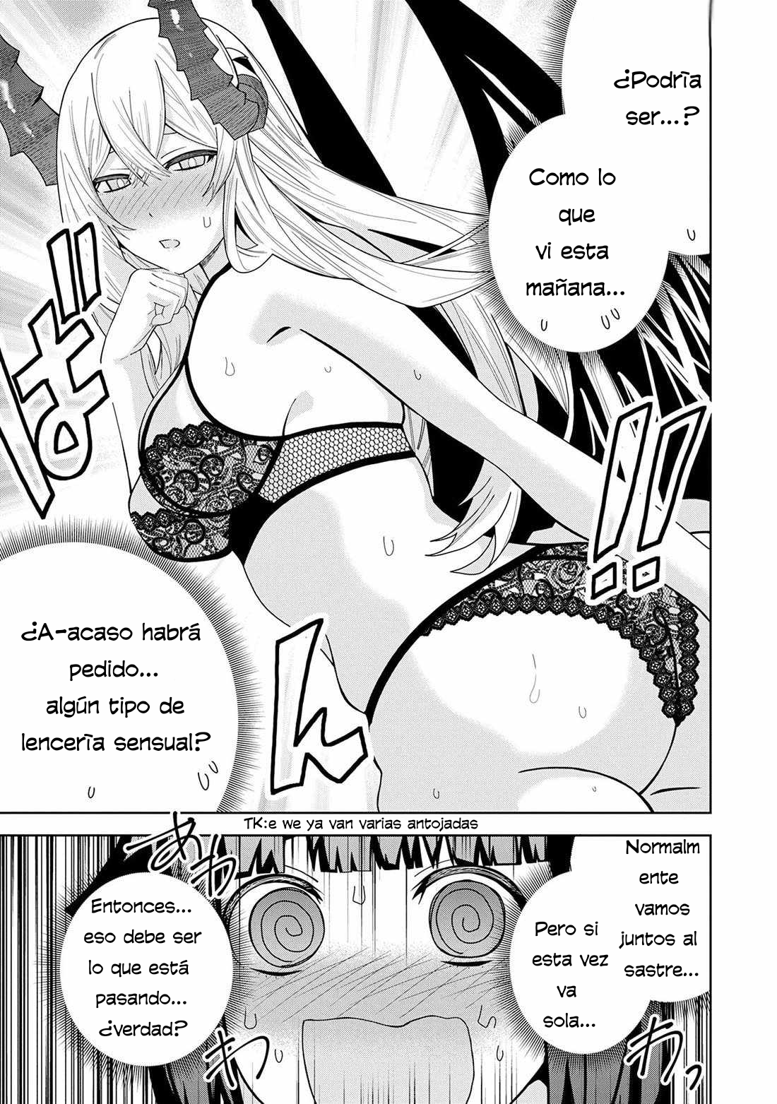 Invoqué al diablo para hacer realidad mi deseo, pero era muy hermosa, así que me casé con ella ~ Mi nueva esposa es el diablo ~ Capitulo 46 página 16