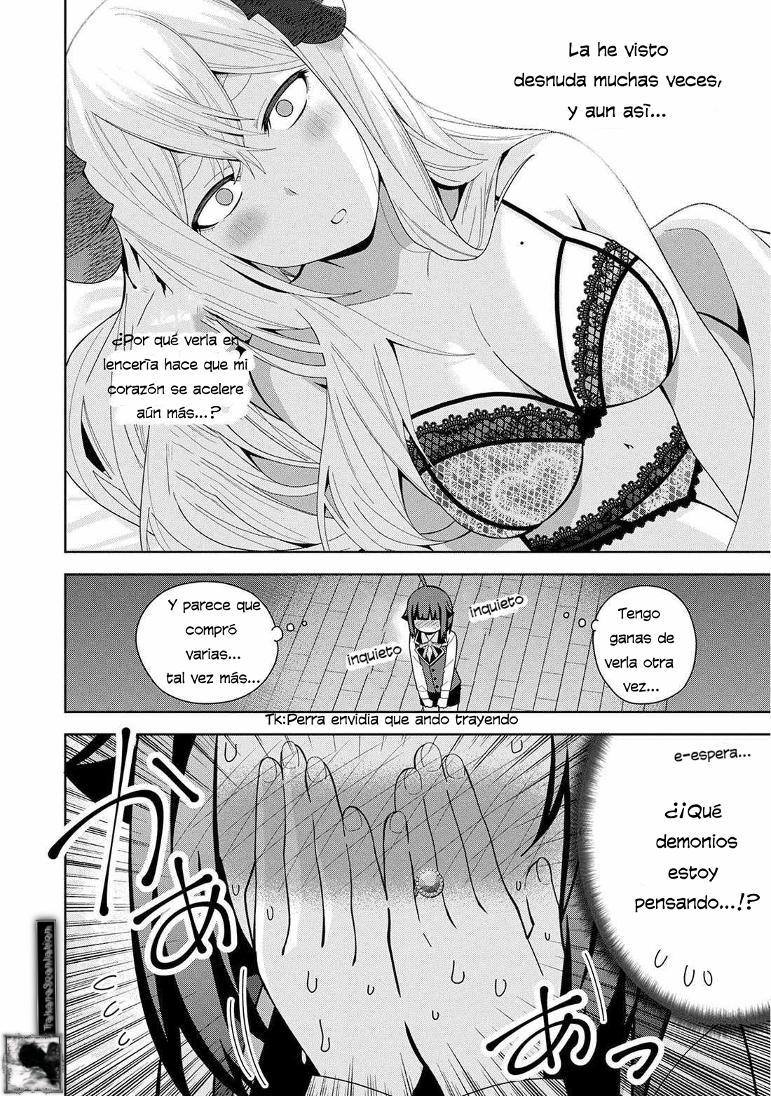 Invoqué al diablo para hacer realidad mi deseo, pero era muy hermosa, así que me casé con ella ~ Mi nueva esposa es el diablo ~ Capitulo 46 página 17