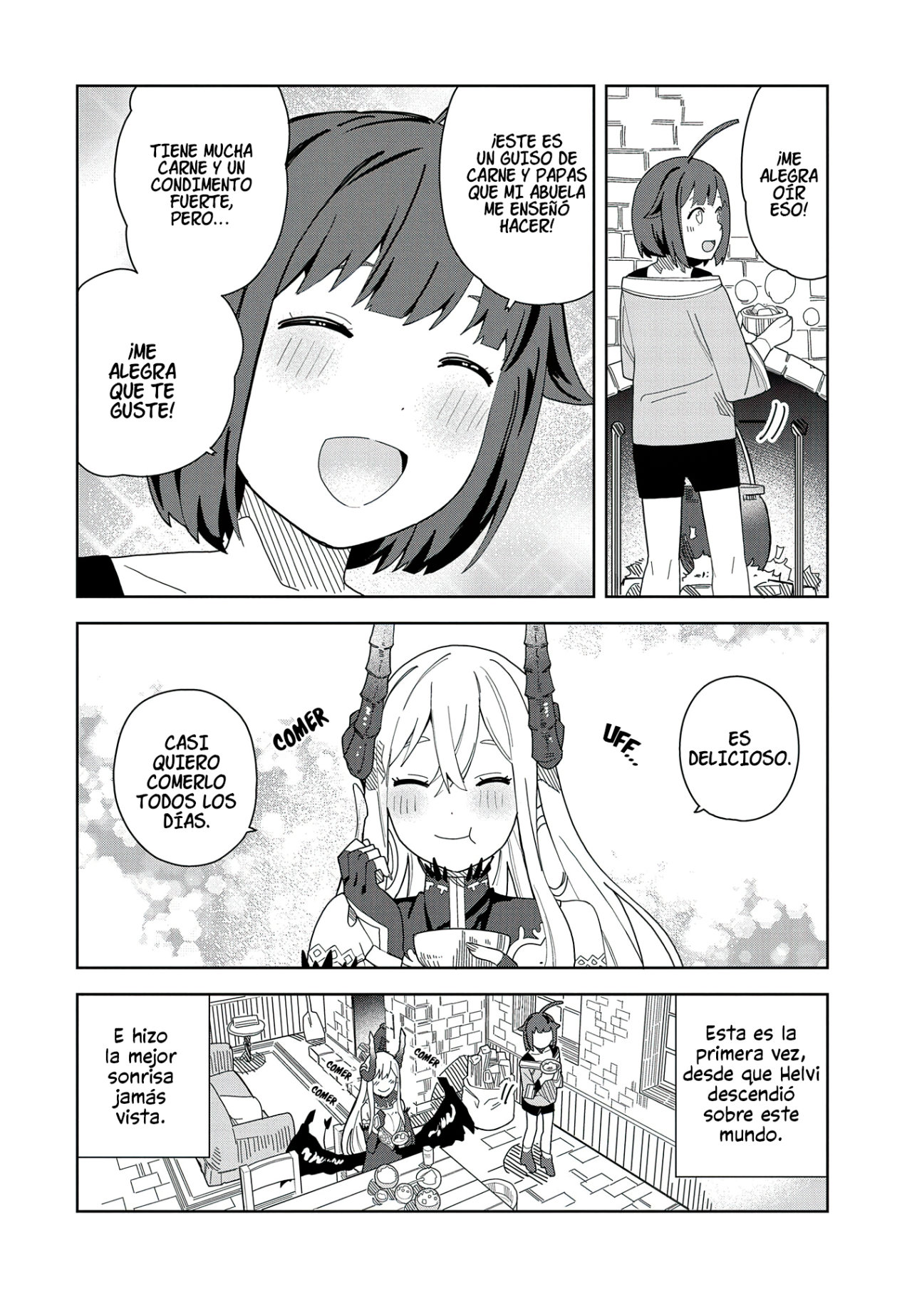 Invoqué al diablo para hacer realidad mi deseo, pero era muy hermosa, así que me casé con ella ~ Mi nueva esposa es el diablo ~ Capitulo 5 página 15