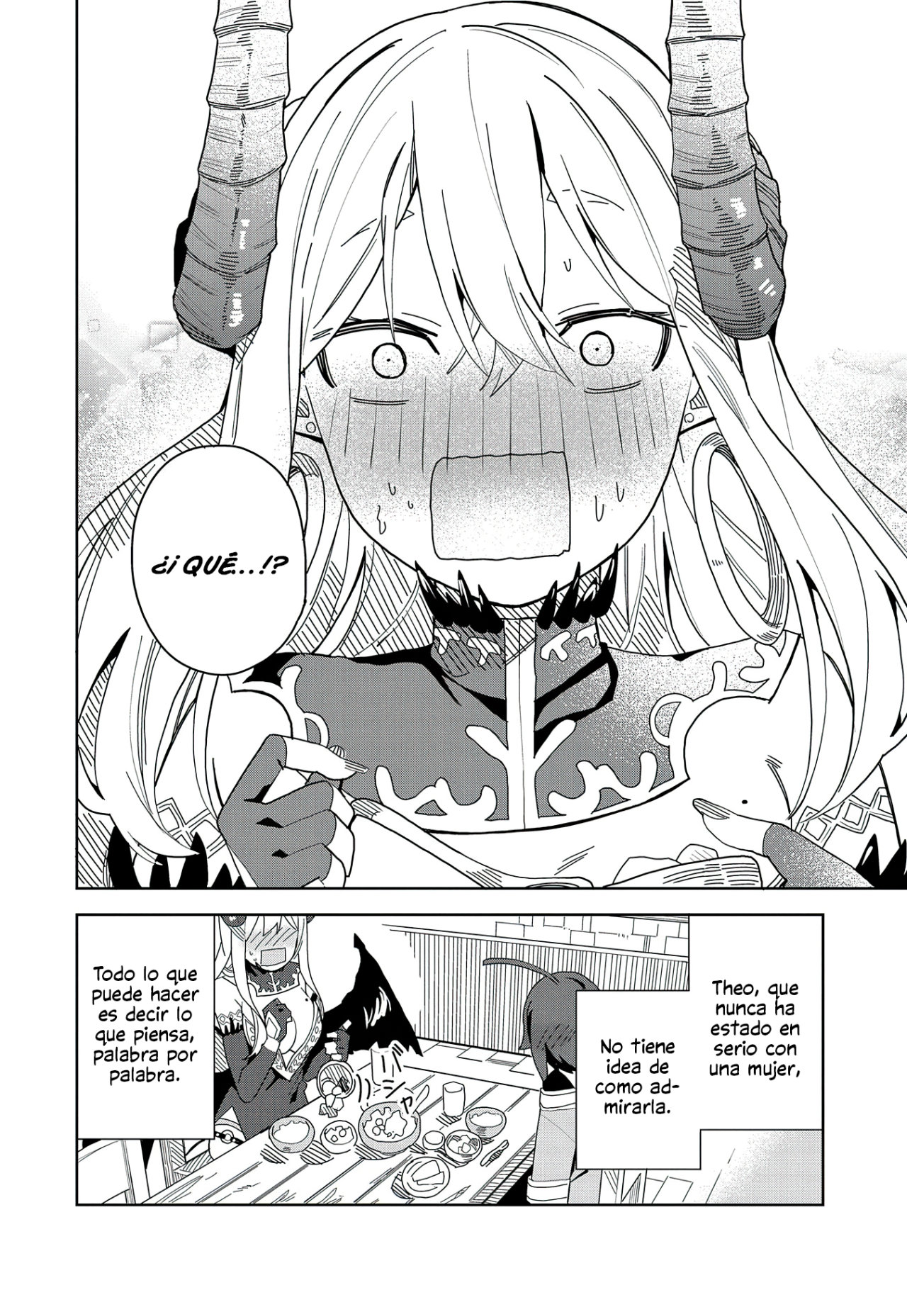 Invoqué al diablo para hacer realidad mi deseo, pero era muy hermosa, así que me casé con ella ~ Mi nueva esposa es el diablo ~ Capitulo 5 página 17
