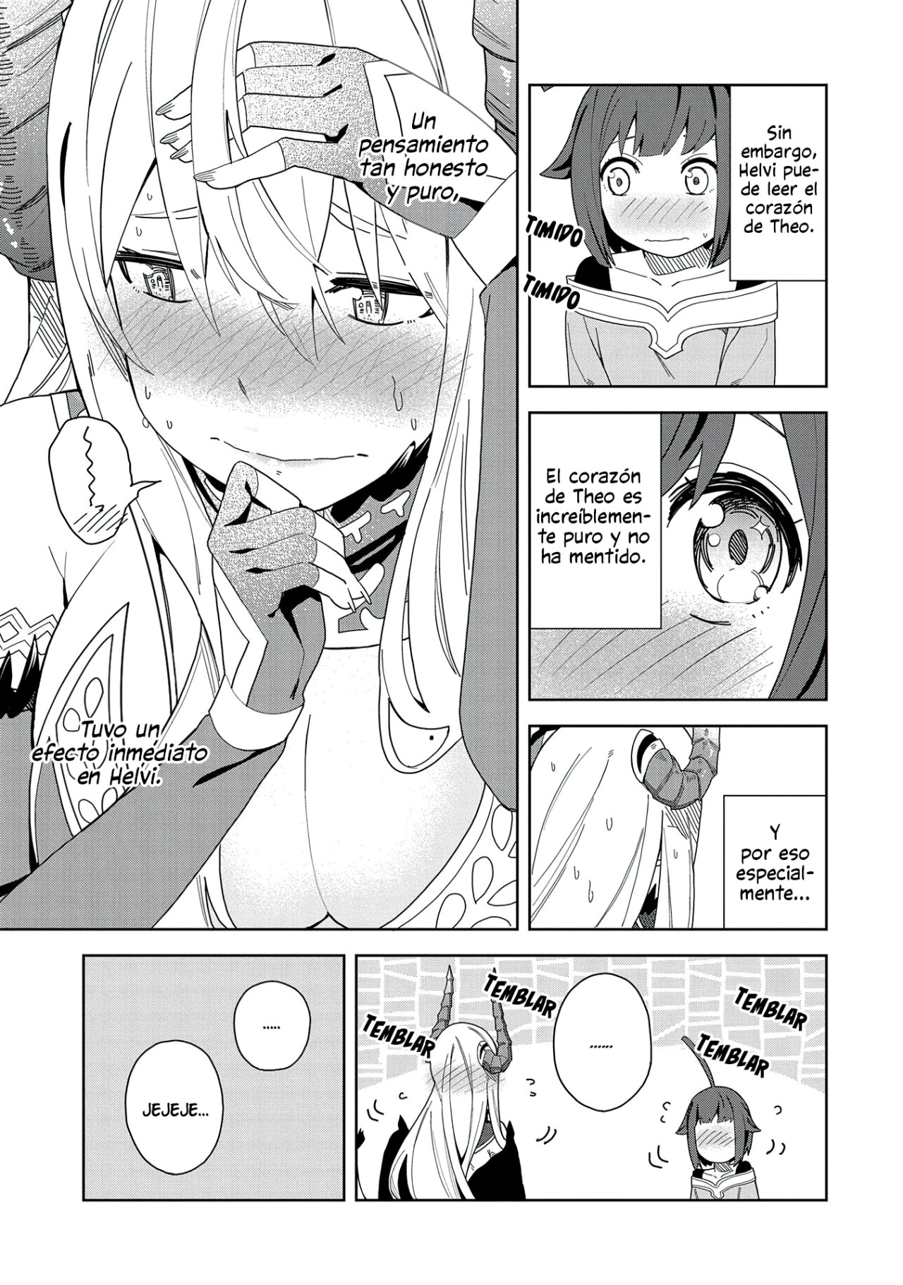 Invoqué al diablo para hacer realidad mi deseo, pero era muy hermosa, así que me casé con ella ~ Mi nueva esposa es el diablo ~ Capitulo 5 página 18