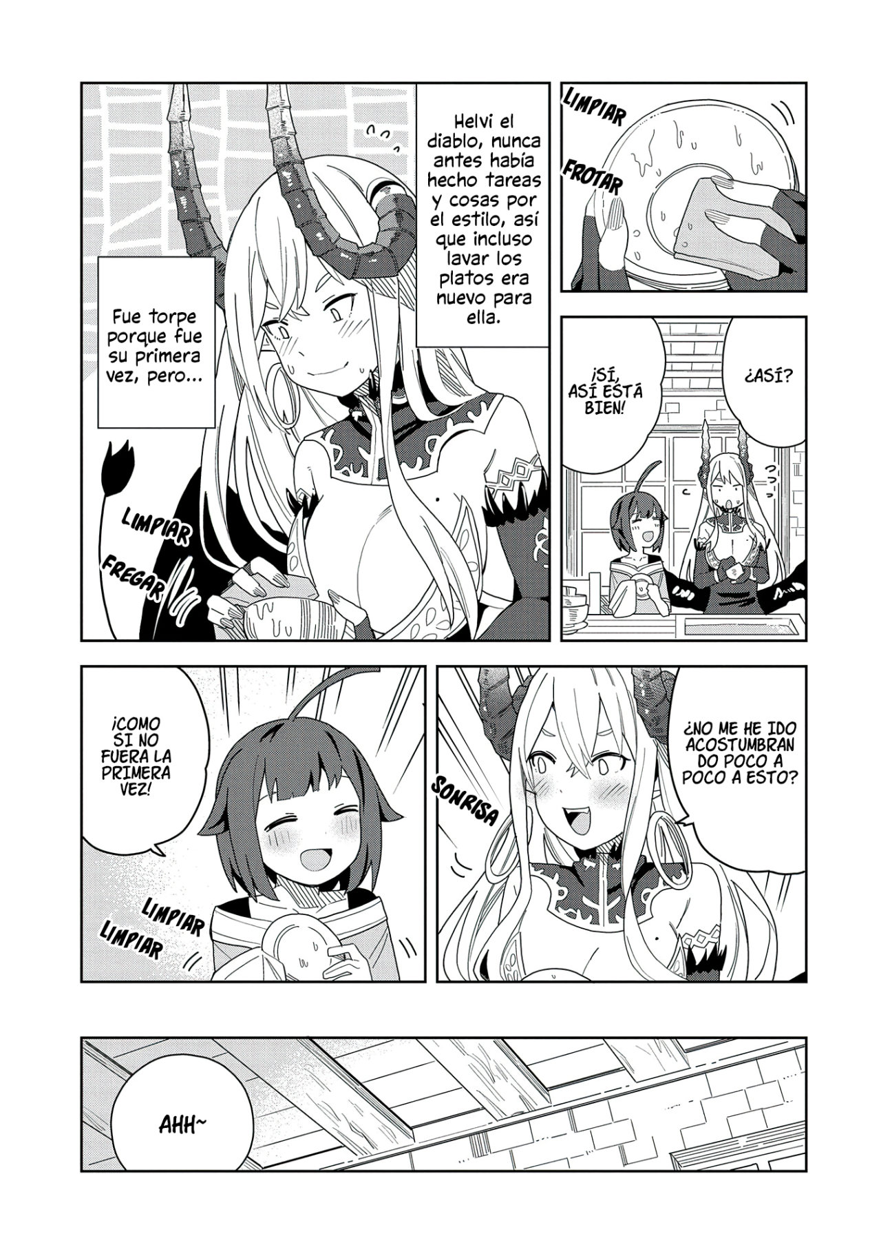 Invoqué al diablo para hacer realidad mi deseo, pero era muy hermosa, así que me casé con ella ~ Mi nueva esposa es el diablo ~ Capitulo 5 página 20