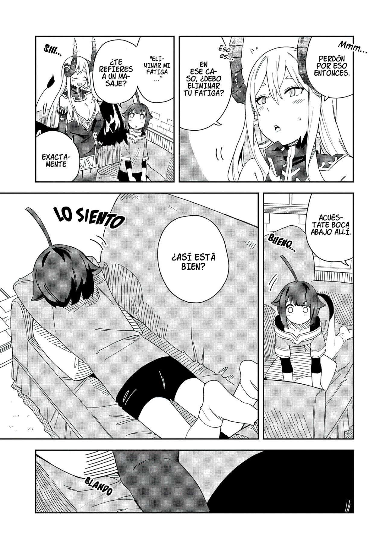 Invoqué al diablo para hacer realidad mi deseo, pero era muy hermosa, así que me casé con ella ~ Mi nueva esposa es el diablo ~ Capitulo 5 página 22