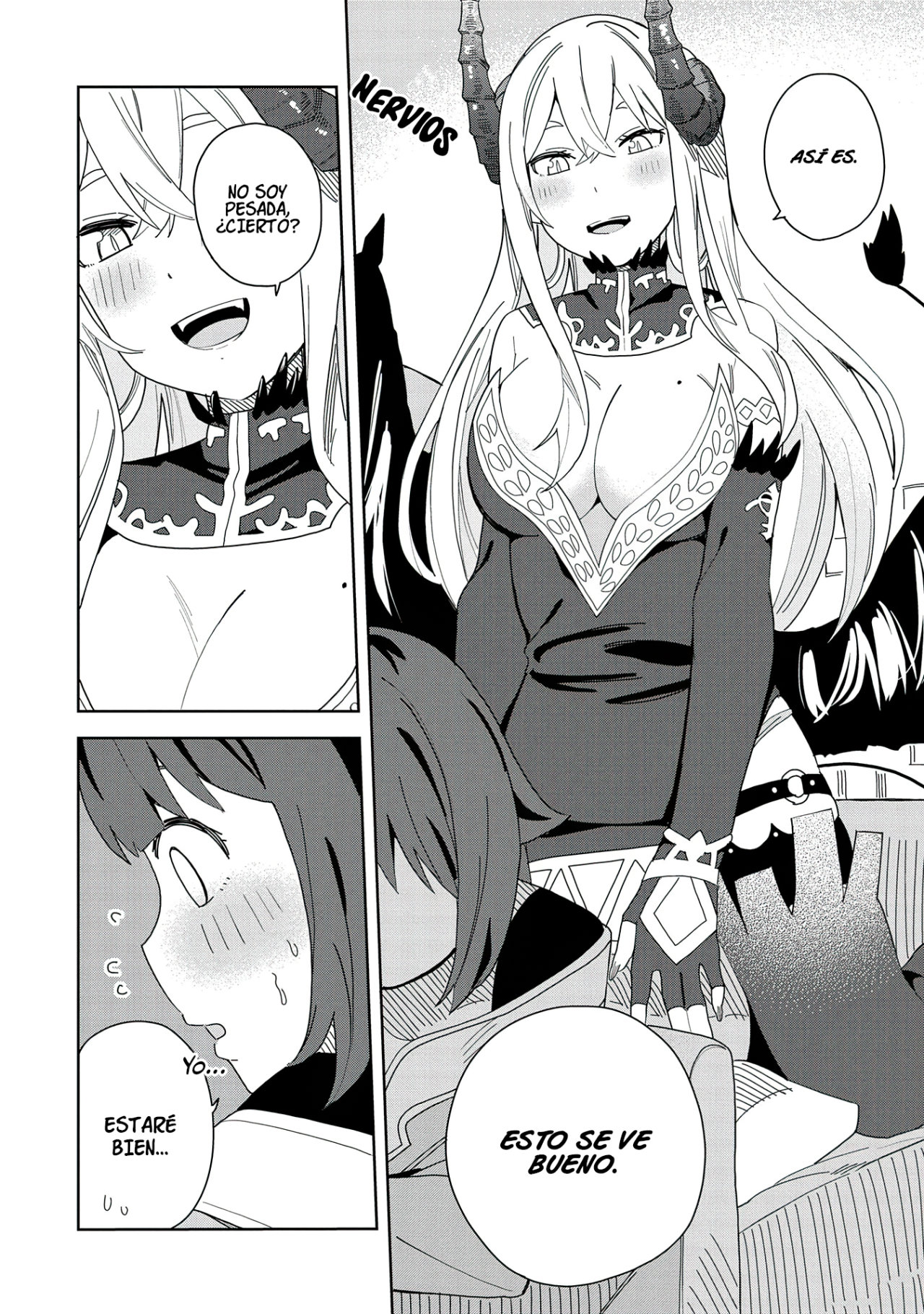 Invoqué al diablo para hacer realidad mi deseo, pero era muy hermosa, así que me casé con ella ~ Mi nueva esposa es el diablo ~ Capitulo 5 página 23