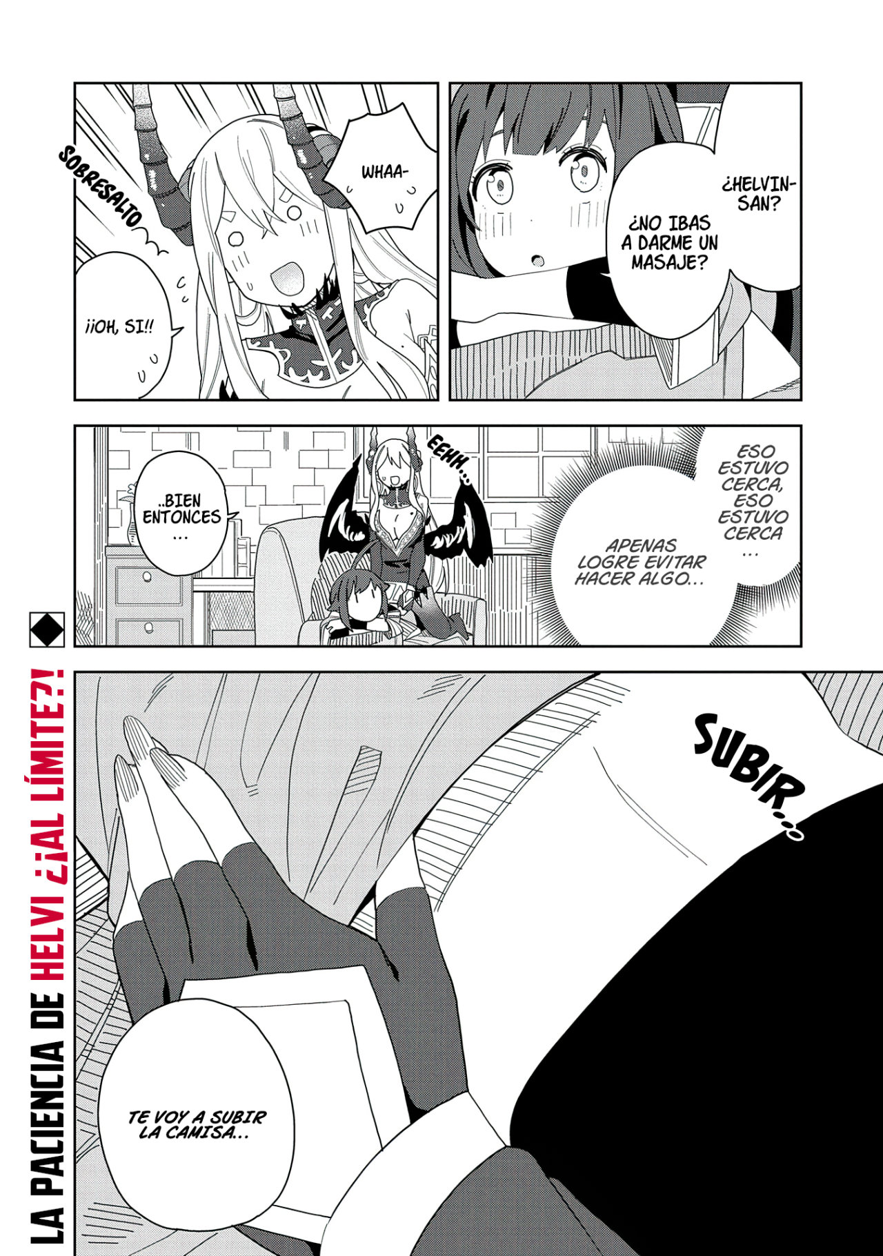 Invoqué al diablo para hacer realidad mi deseo, pero era muy hermosa, así que me casé con ella ~ Mi nueva esposa es el diablo ~ Capitulo 5 página 27