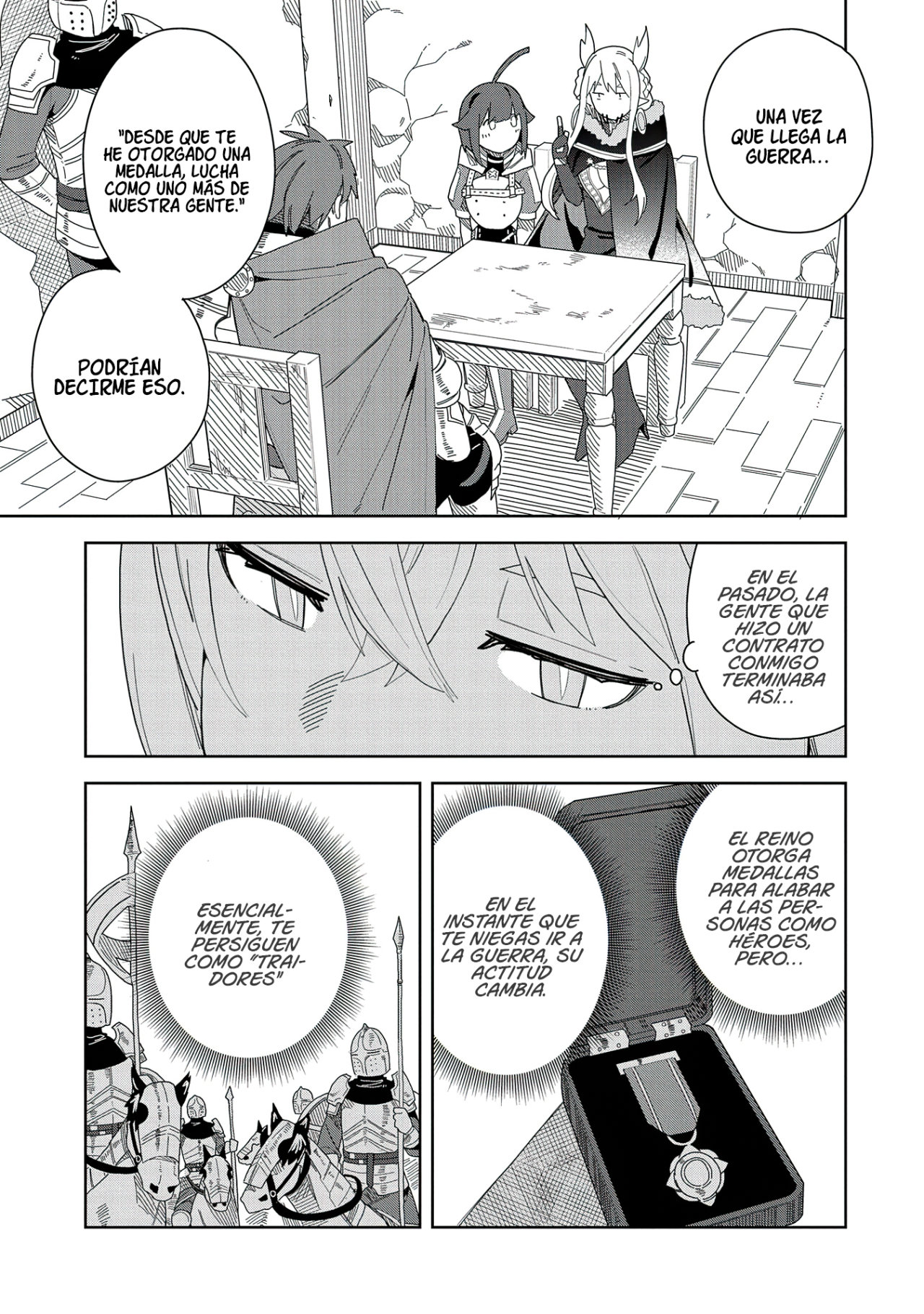 Invoqué al diablo para hacer realidad mi deseo, pero era muy hermosa, así que me casé con ella ~ Mi nueva esposa es el diablo ~ Capitulo 5 página 8