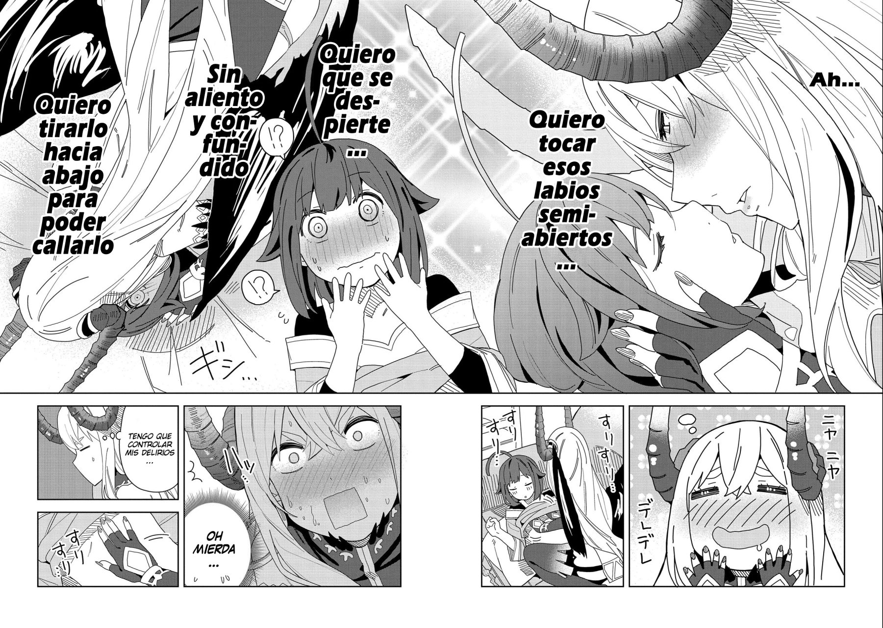 Invoqué al diablo para hacer realidad mi deseo, pero era muy hermosa, así que me casé con ella ~ Mi nueva esposa es el diablo ~ Capitulo 6 página 11
