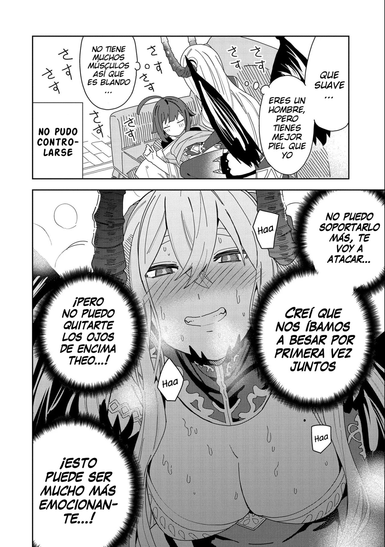 Invoqué al diablo para hacer realidad mi deseo, pero era muy hermosa, así que me casé con ella ~ Mi nueva esposa es el diablo ~ Capitulo 6 página 12