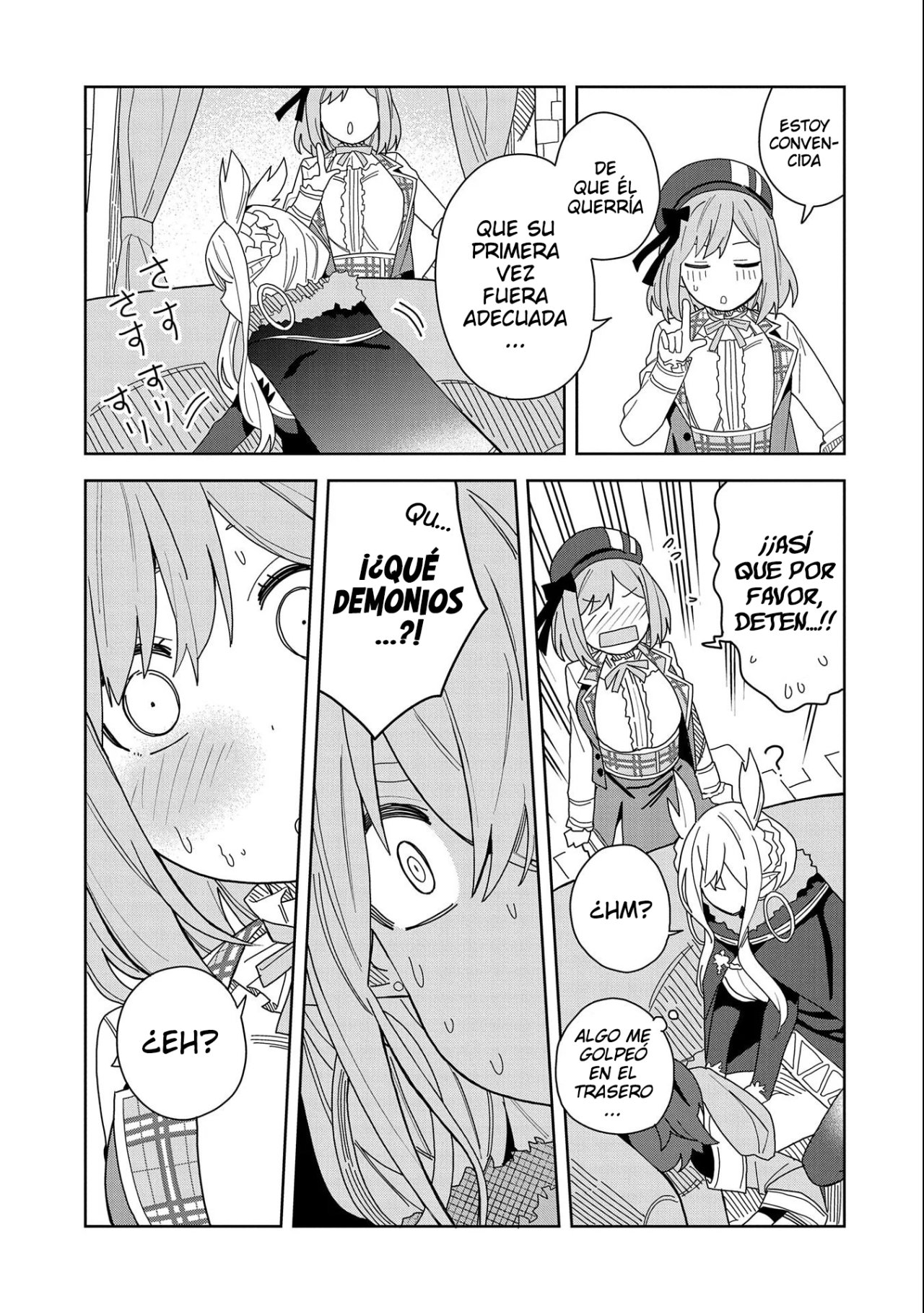 Invoqué al diablo para hacer realidad mi deseo, pero era muy hermosa, así que me casé con ella ~ Mi nueva esposa es el diablo ~ Capitulo 6 página 23