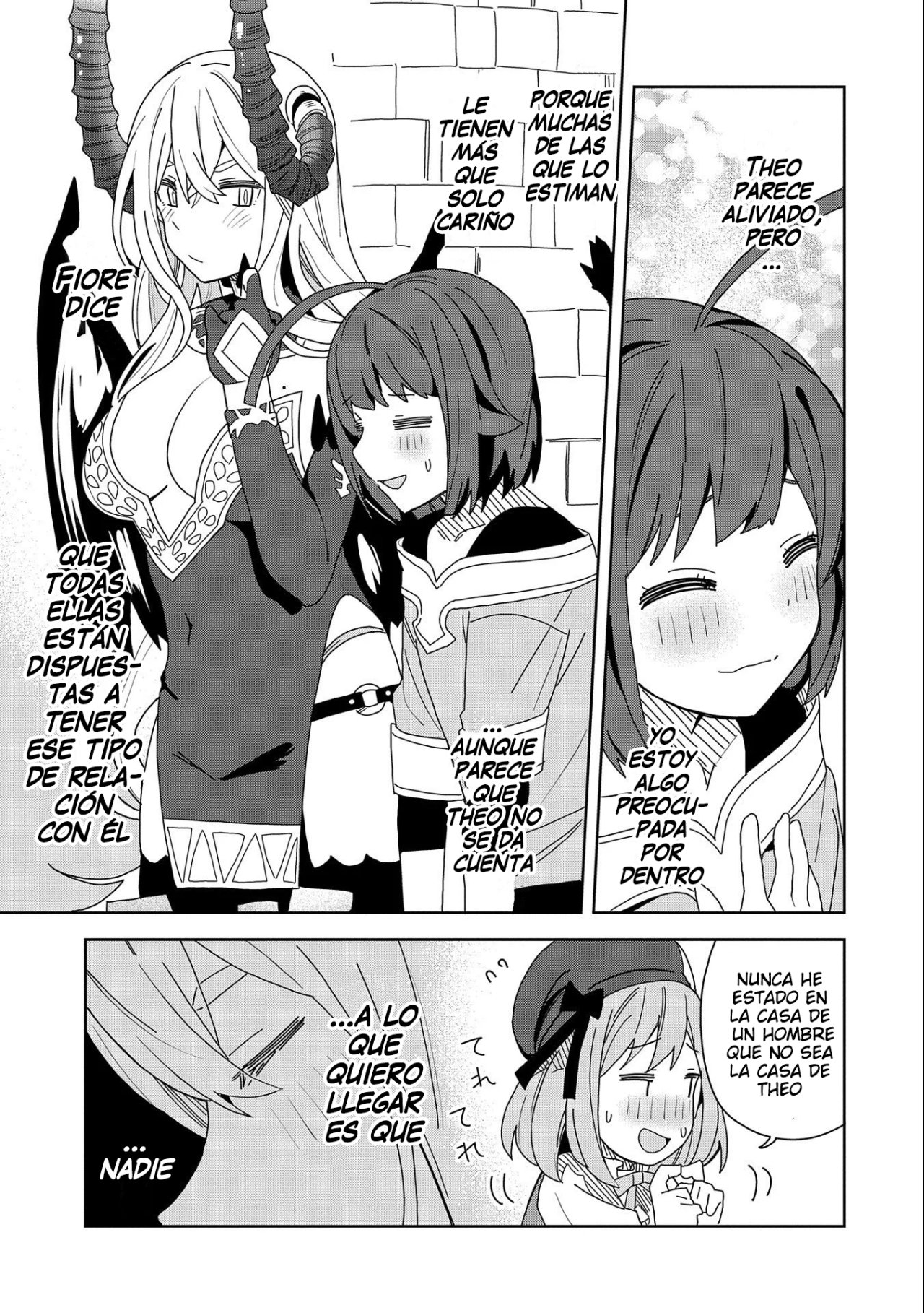 Invoqué al diablo para hacer realidad mi deseo, pero era muy hermosa, así que me casé con ella ~ Mi nueva esposa es el diablo ~ Capitulo 7 página 12