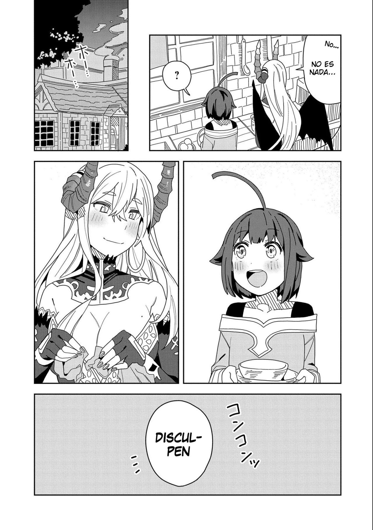 Invoqué al diablo para hacer realidad mi deseo, pero era muy hermosa, así que me casé con ella ~ Mi nueva esposa es el diablo ~ Capitulo 7 página 14