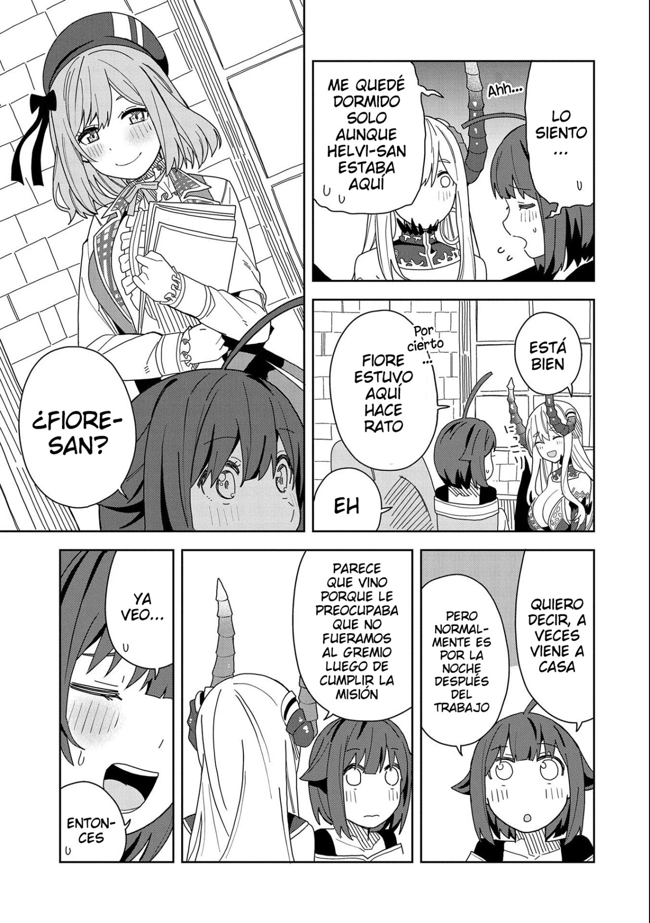 Invoqué al diablo para hacer realidad mi deseo, pero era muy hermosa, así que me casé con ella ~ Mi nueva esposa es el diablo ~ Capitulo 7 página 6