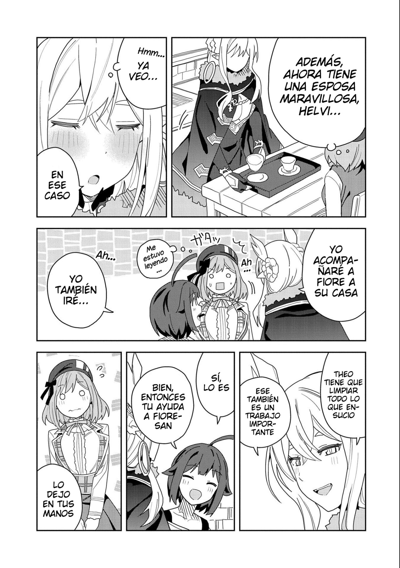 Invoqué al diablo para hacer realidad mi deseo, pero era muy hermosa, así que me casé con ella ~ Mi nueva esposa es el diablo ~ Capitulo 8 página 26