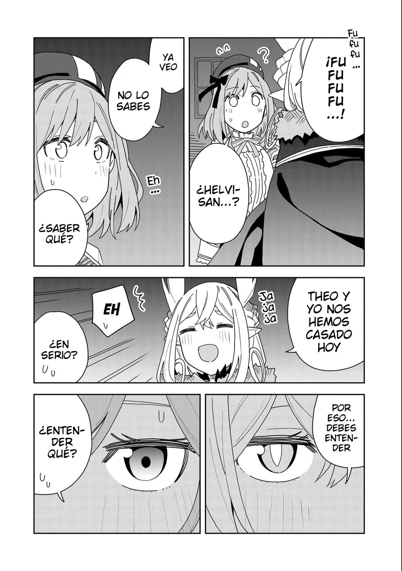 Invoqué al diablo para hacer realidad mi deseo, pero era muy hermosa, así que me casé con ella ~ Mi nueva esposa es el diablo ~ Capitulo 8 página 33