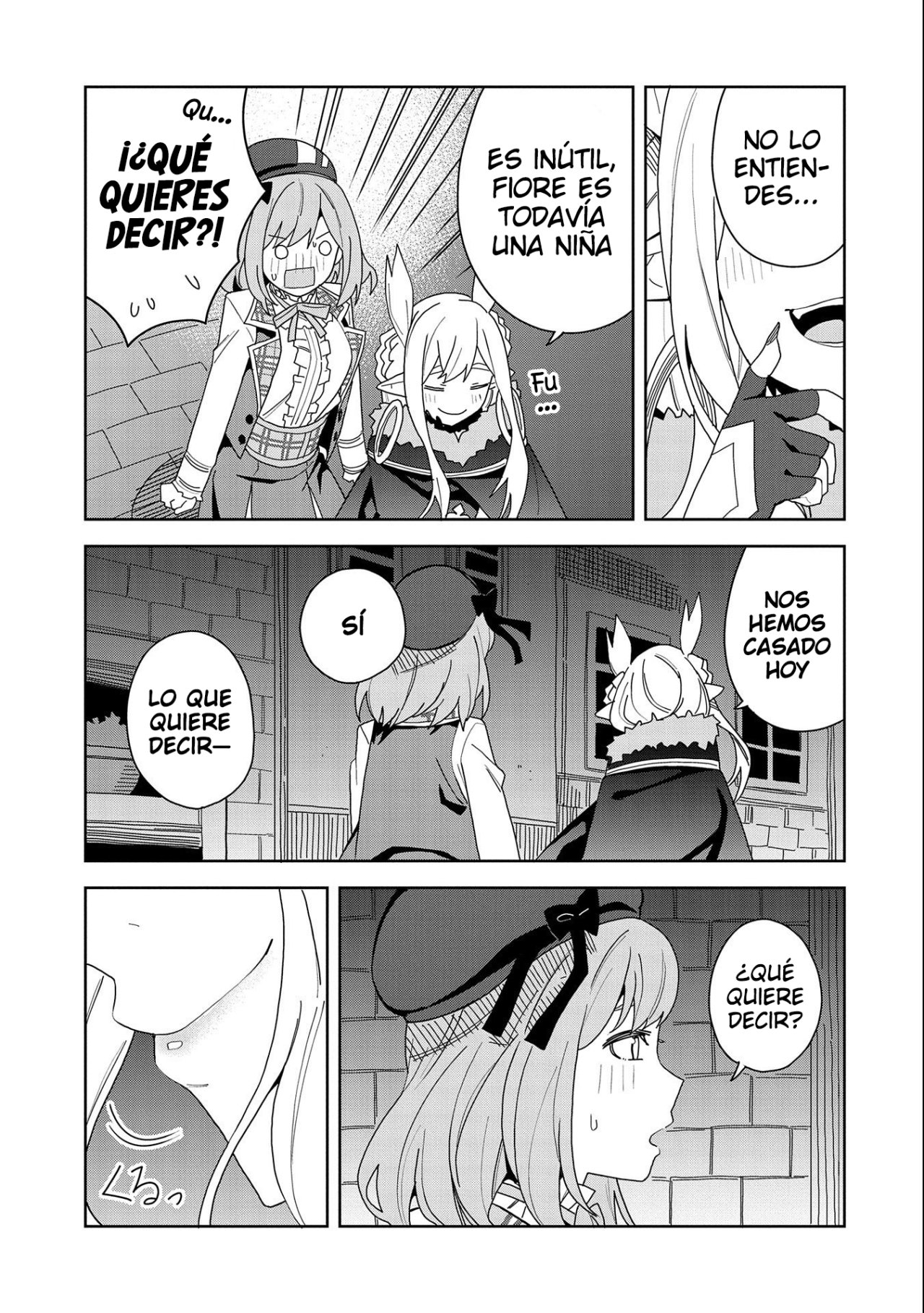 Invoqué al diablo para hacer realidad mi deseo, pero era muy hermosa, así que me casé con ella ~ Mi nueva esposa es el diablo ~ Capitulo 8 página 34