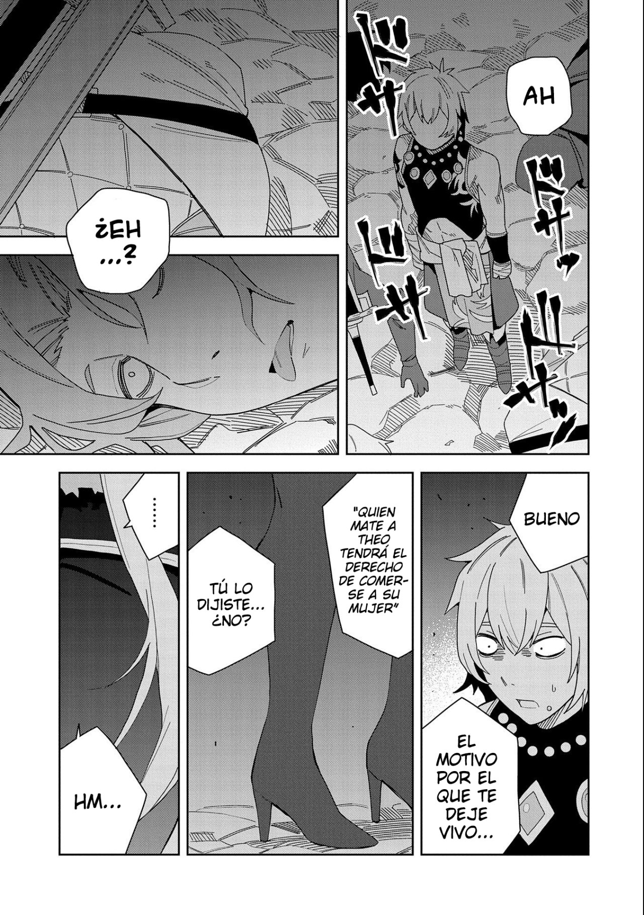 Invoqué al diablo para hacer realidad mi deseo, pero era muy hermosa, así que me casé con ella ~ Mi nueva esposa es el diablo ~ Capitulo 8 página 6
