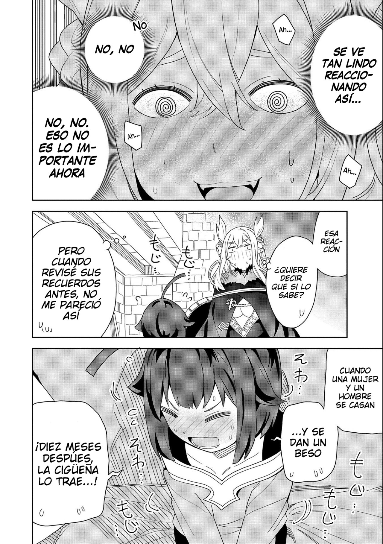 Invoqué al diablo para hacer realidad mi deseo, pero era muy hermosa, así que me casé con ella ~ Mi nueva esposa es el diablo ~ Capitulo 9 página 17