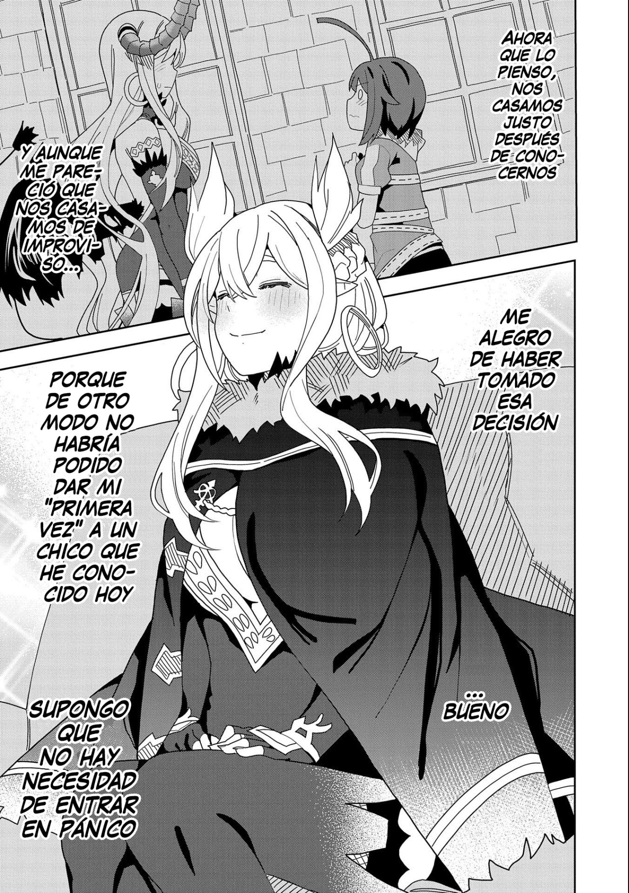 Invoqué al diablo para hacer realidad mi deseo, pero era muy hermosa, así que me casé con ella ~ Mi nueva esposa es el diablo ~ Capitulo 9 página 24