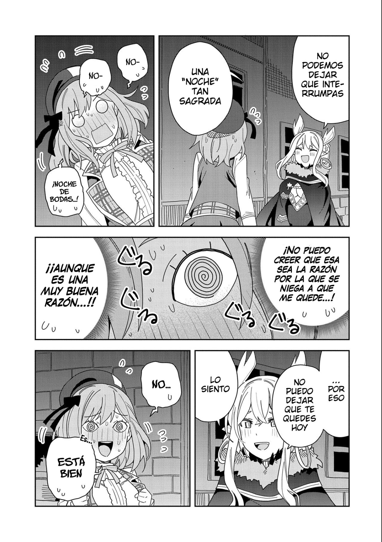 Invoqué al diablo para hacer realidad mi deseo, pero era muy hermosa, así que me casé con ella ~ Mi nueva esposa es el diablo ~ Capitulo 9 página 4