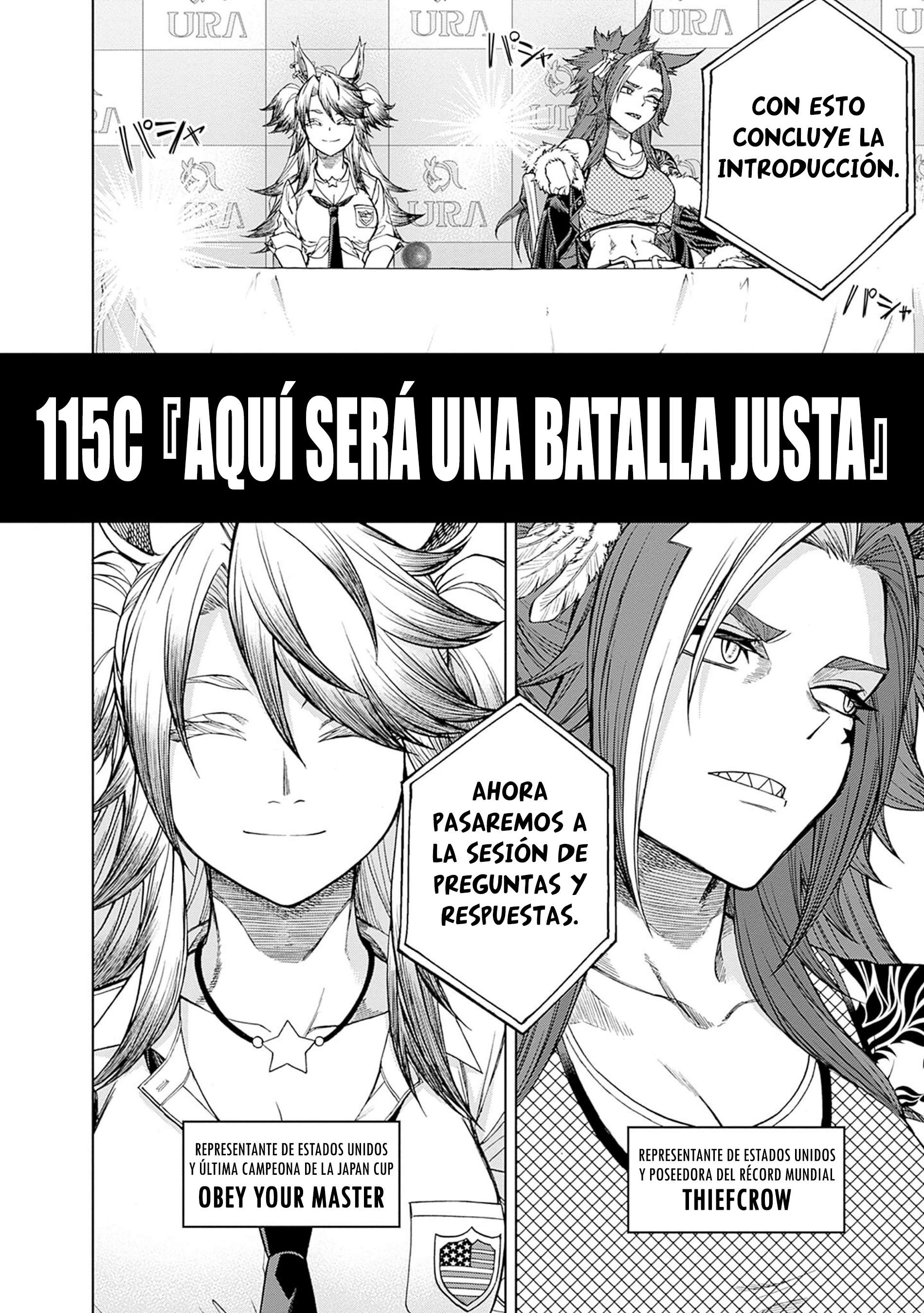 Uma Musume: Cinderella Gray Capitulo 115 página 2
