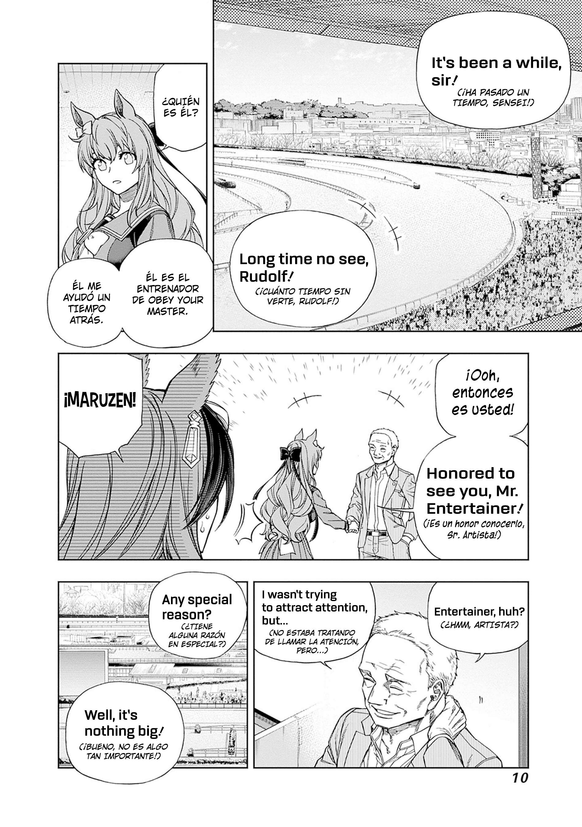 Uma Musume: Cinderella Gray Capitulo 120 página 9