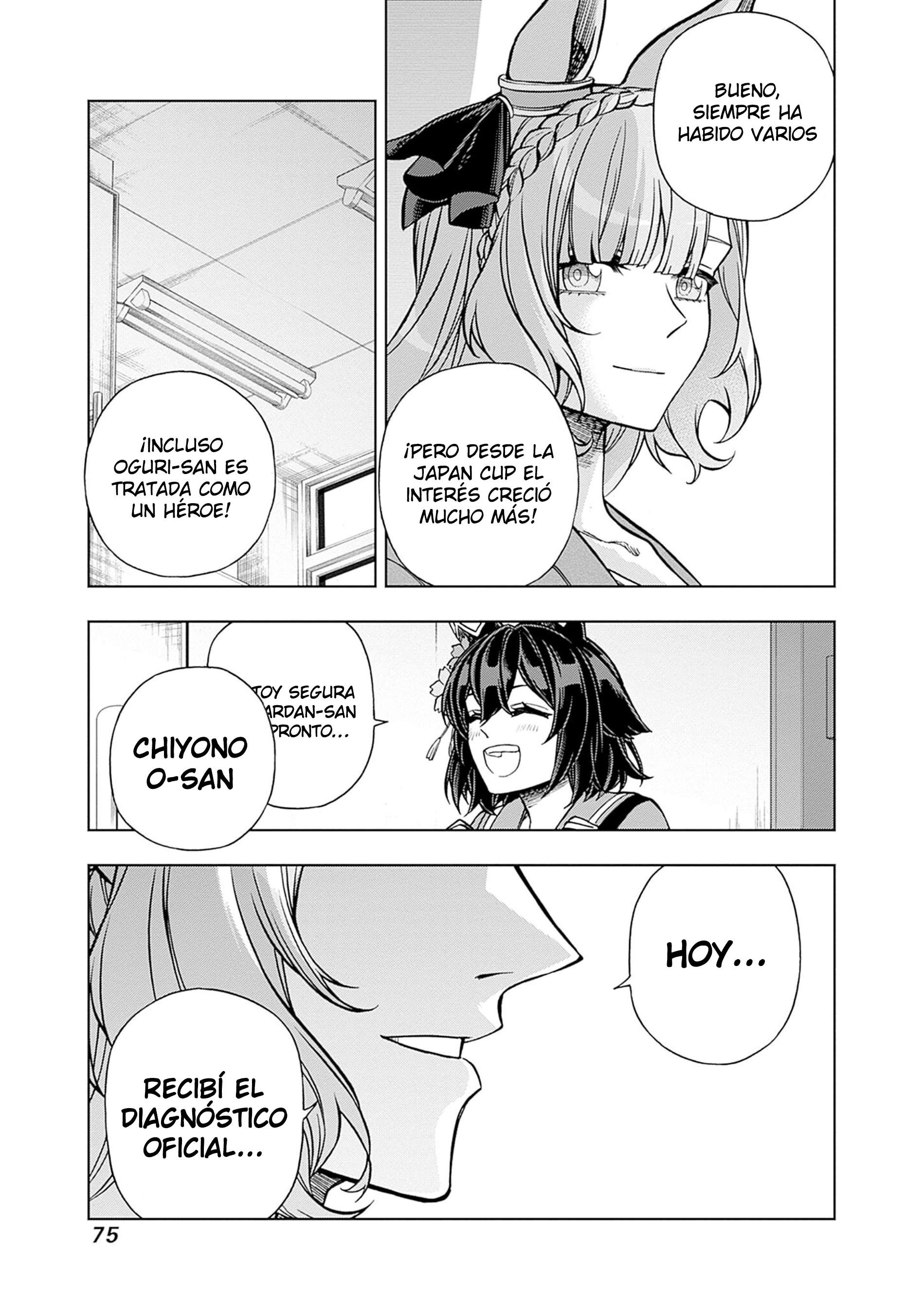 Uma Musume: Cinderella Gray Capitulo 132 página 8