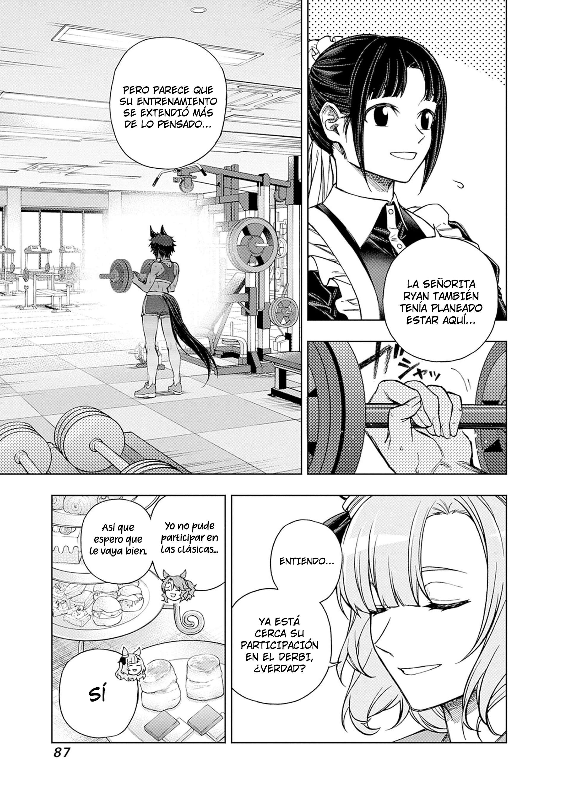 Uma Musume: Cinderella Gray Capitulo 159 página 4