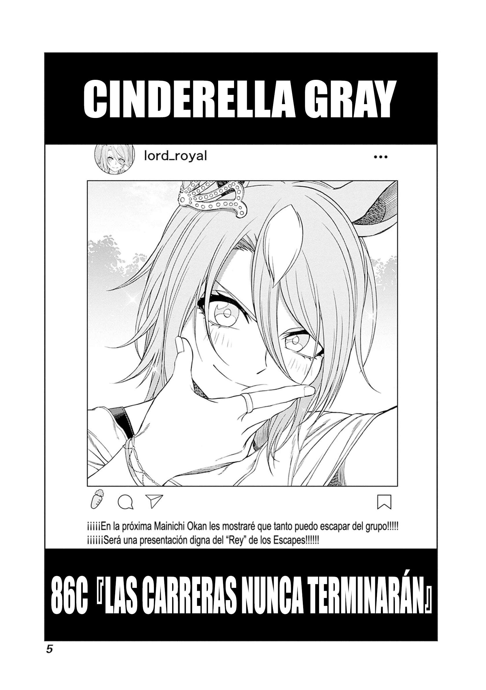 Uma Musume: Cinderella Gray Capitulo 86 página 3