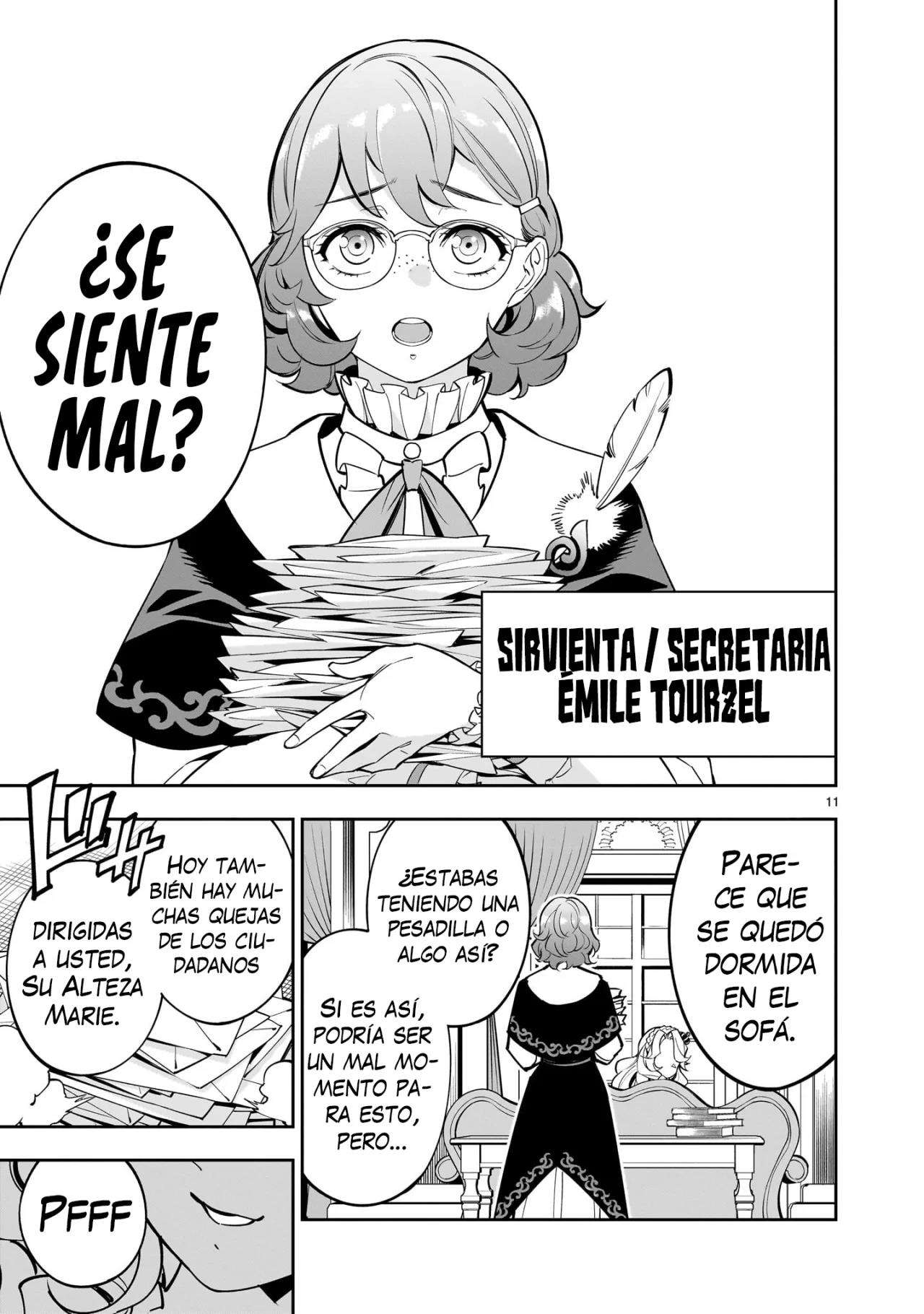 Para desafiar a la muerte creare un harem yuri para sobrevivir! Capitulo 1 página 12