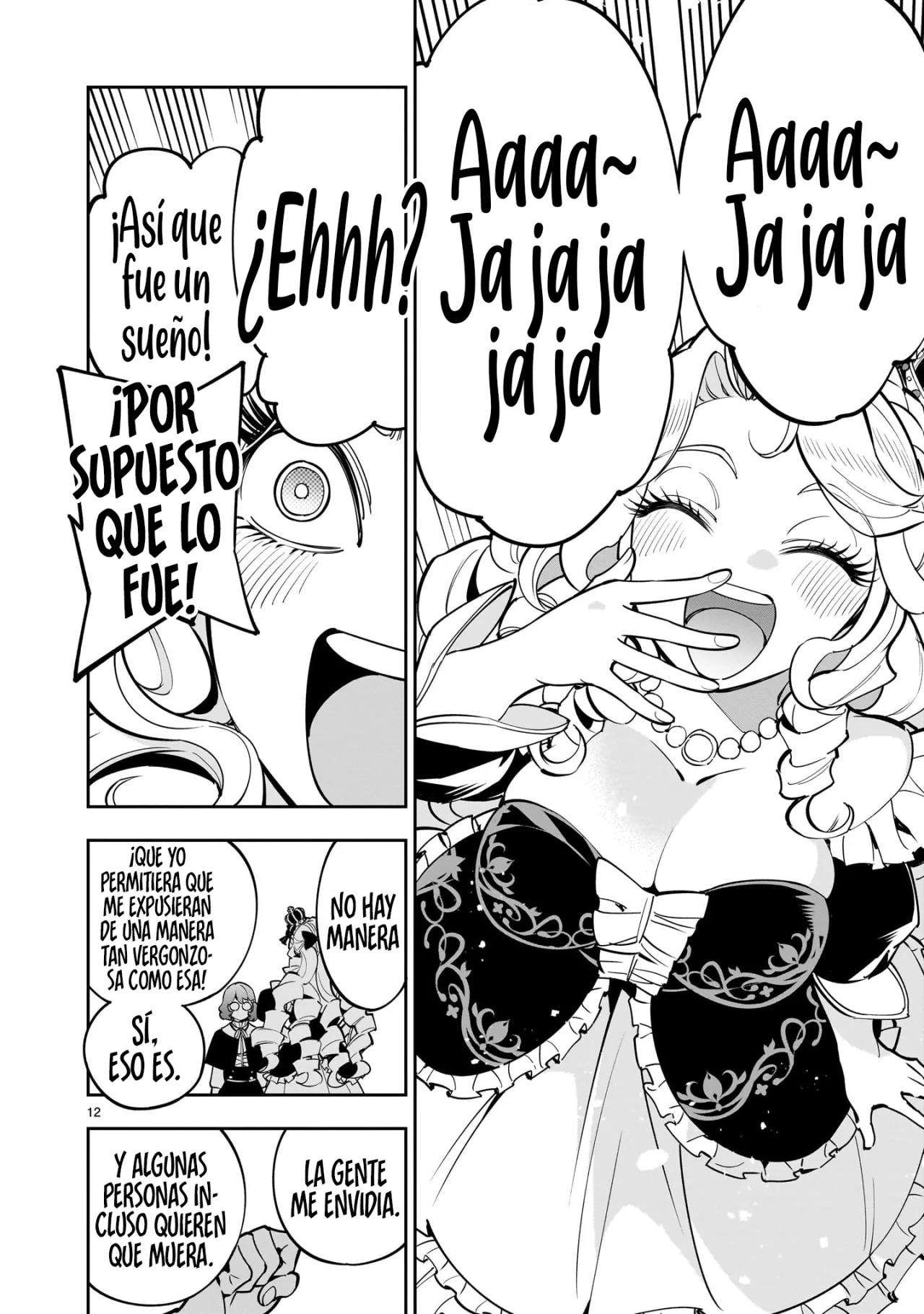 Para desafiar a la muerte creare un harem yuri para sobrevivir! Capitulo 1 página 13