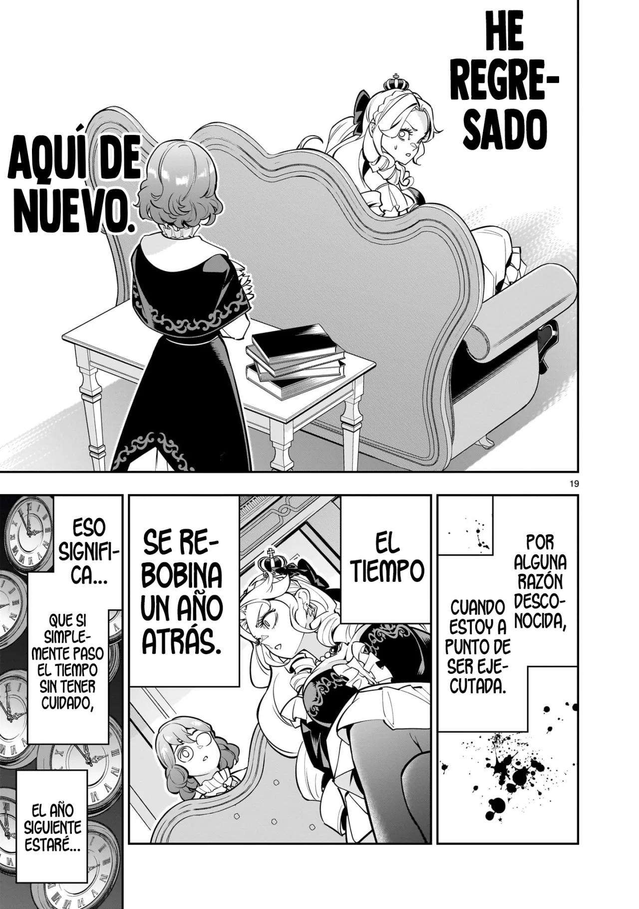 Para desafiar a la muerte creare un harem yuri para sobrevivir! Capitulo 1 página 20