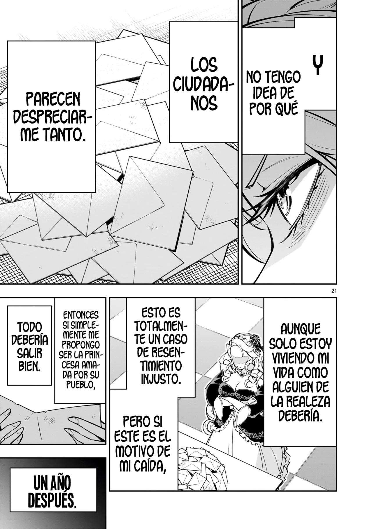 Para desafiar a la muerte creare un harem yuri para sobrevivir! Capitulo 1 página 22