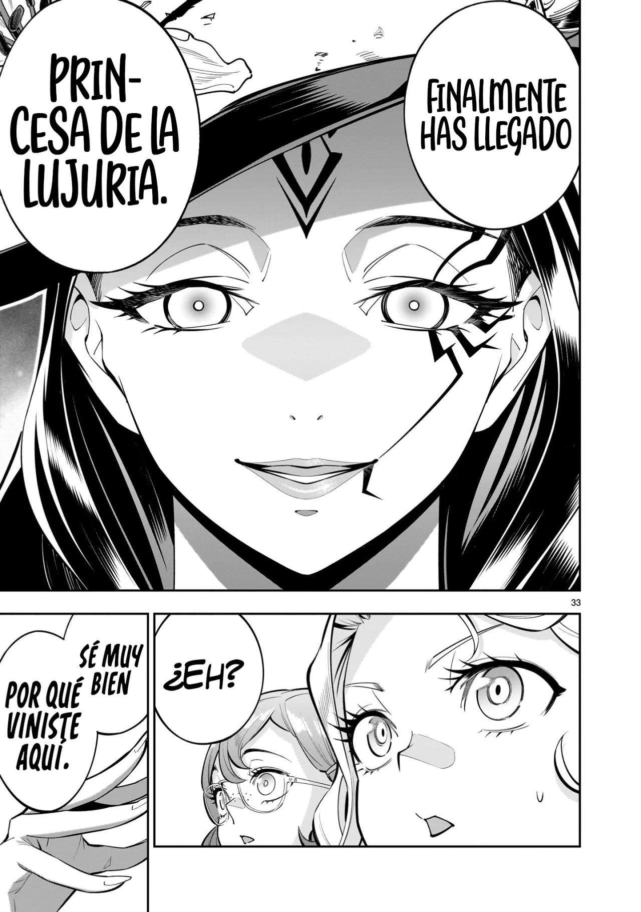 Para desafiar a la muerte creare un harem yuri para sobrevivir! Capitulo 1 página 34