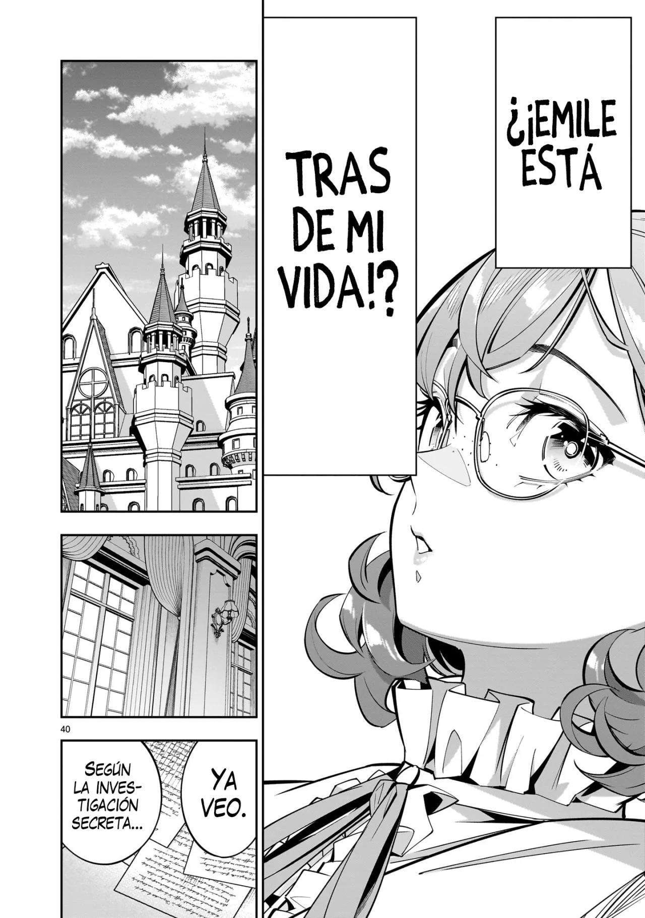 Para desafiar a la muerte creare un harem yuri para sobrevivir! Capitulo 1 página 41