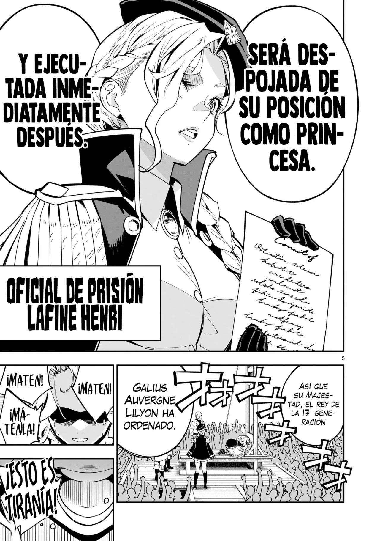 Para desafiar a la muerte creare un harem yuri para sobrevivir! Capitulo 1 página 6