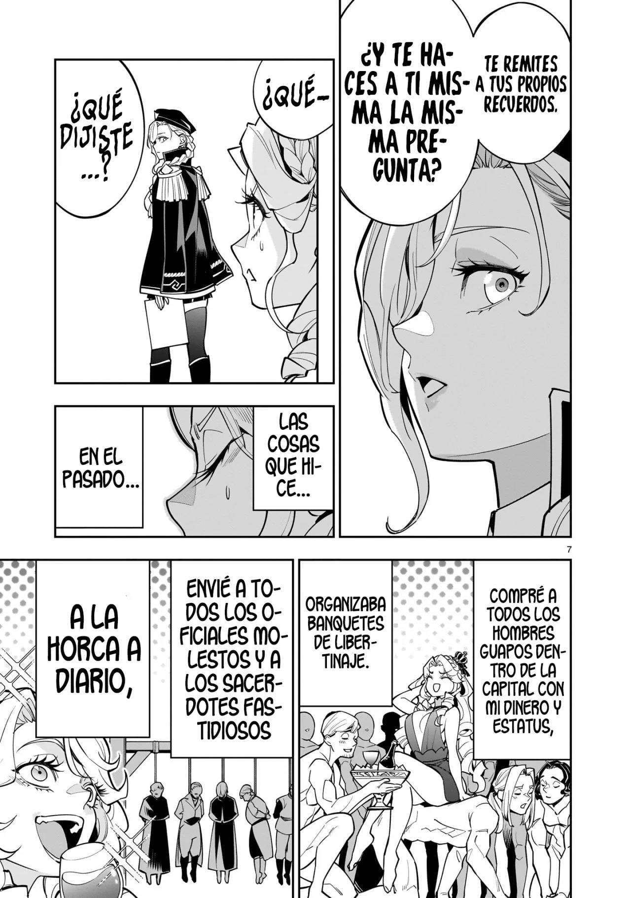 Para desafiar a la muerte creare un harem yuri para sobrevivir! Capitulo 1 página 8