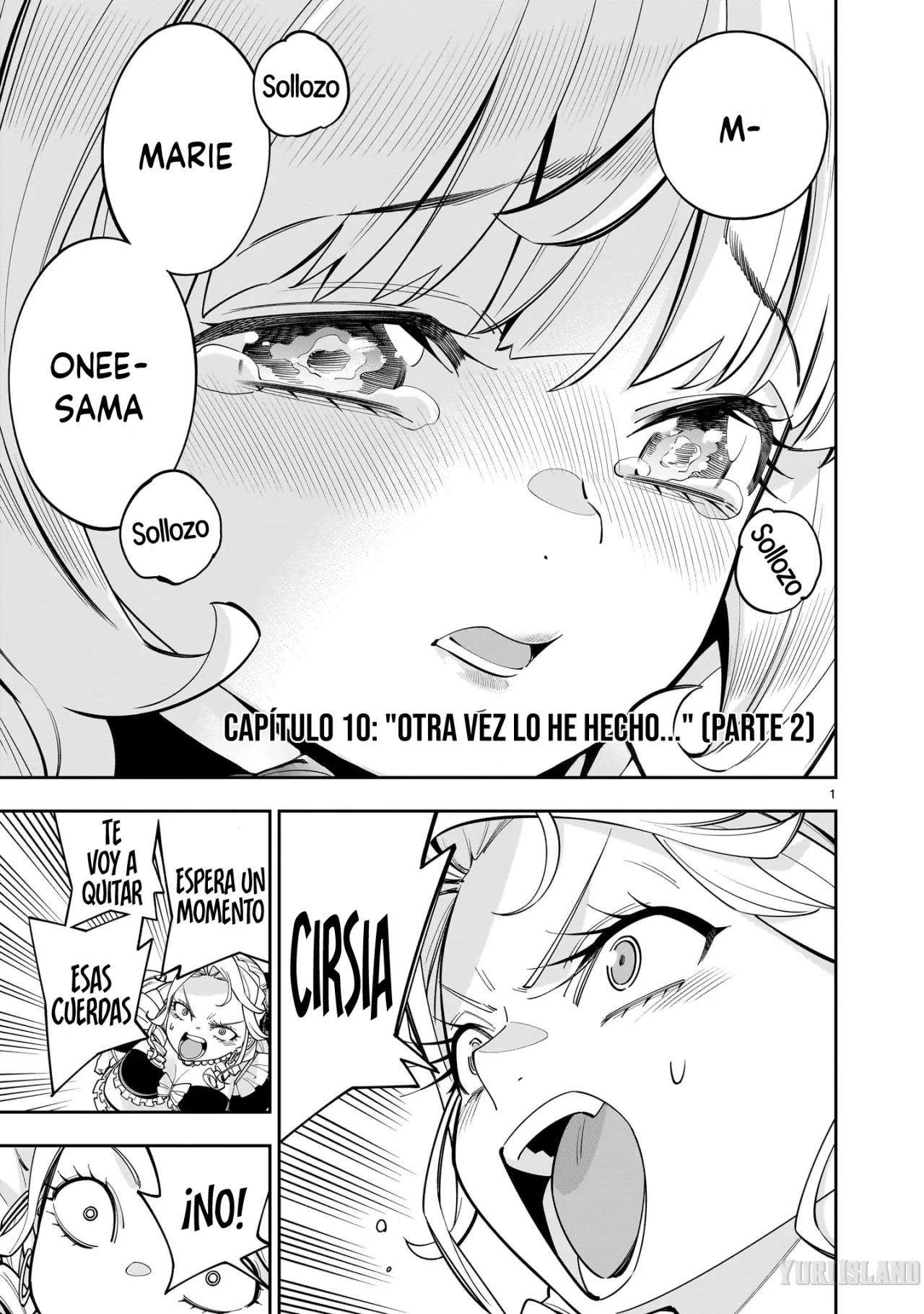 Para desafiar a la muerte creare un harem yuri para sobrevivir! Capitulo 10.2 página 2