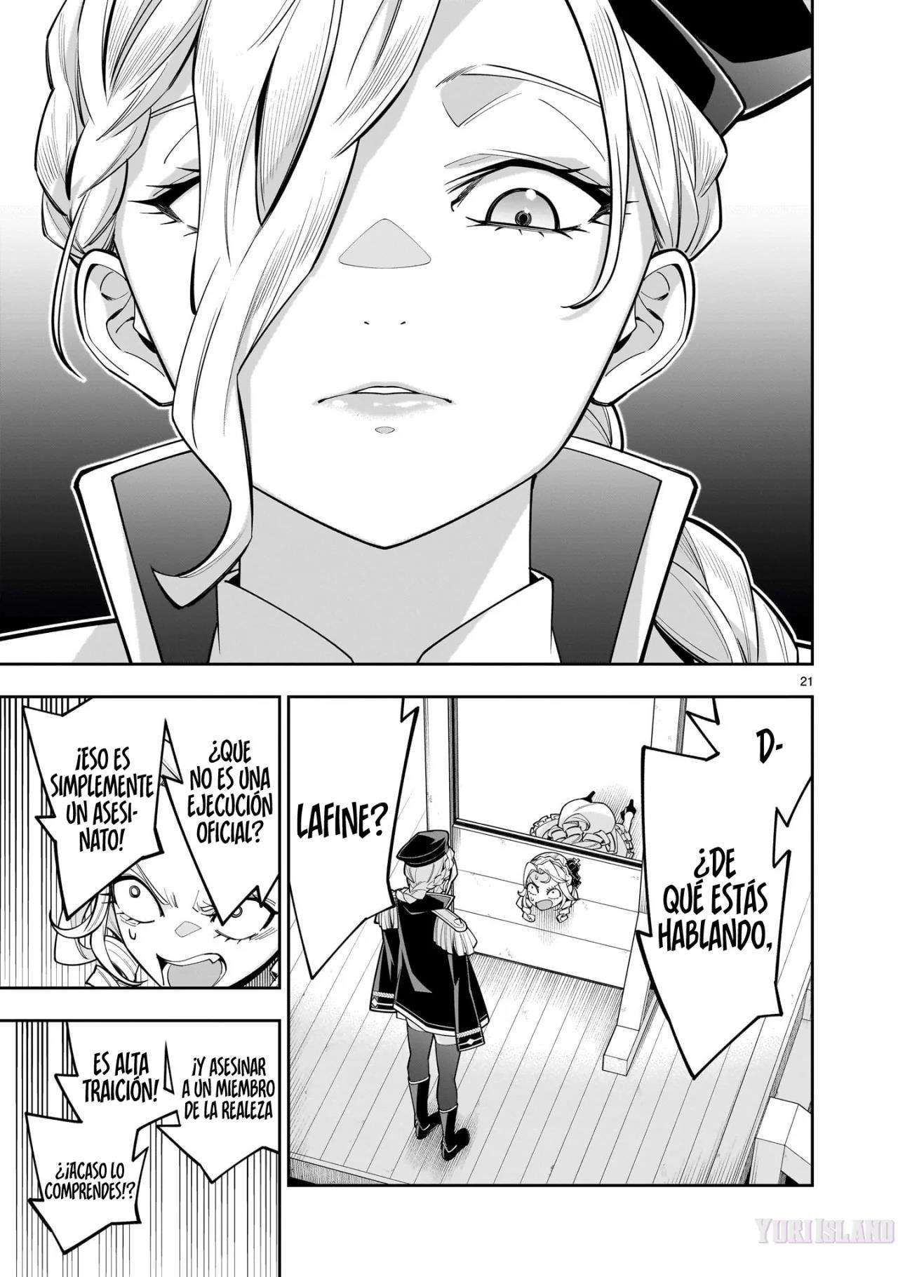 Para desafiar a la muerte creare un harem yuri para sobrevivir! Capitulo 10.2 página 20