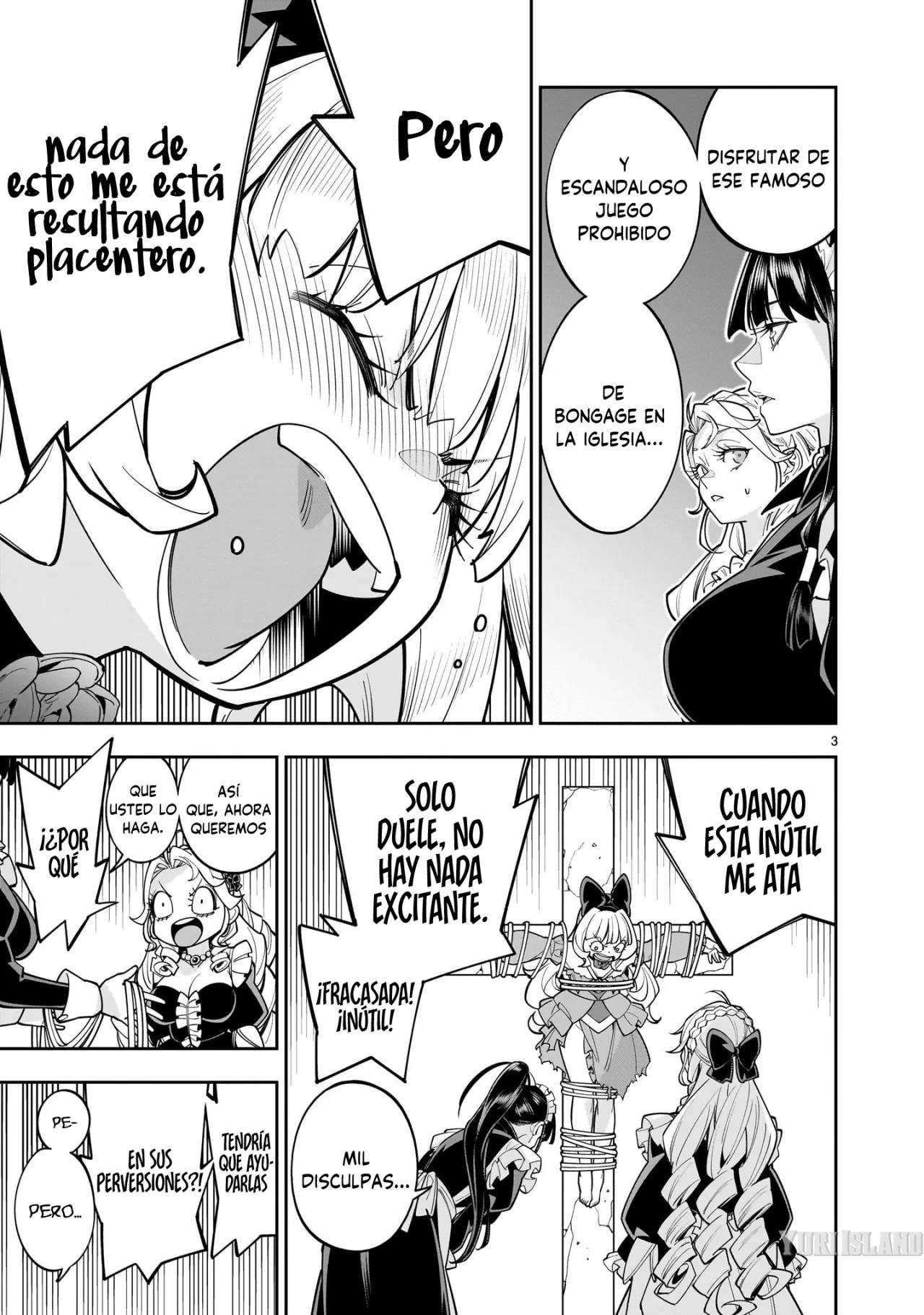 Para desafiar a la muerte creare un harem yuri para sobrevivir! Capitulo 10.2 página 4