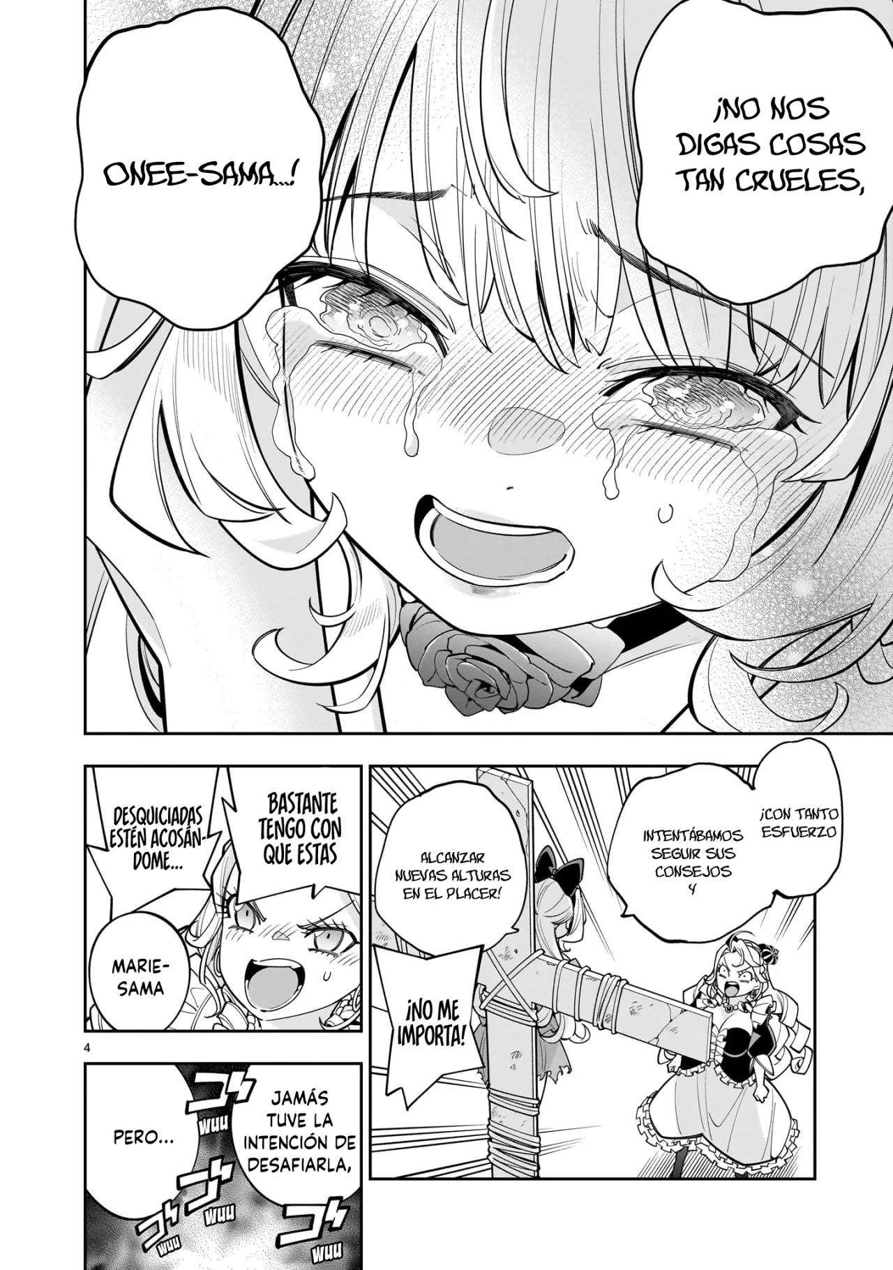 Para desafiar a la muerte creare un harem yuri para sobrevivir! Capitulo 10.2 página 5