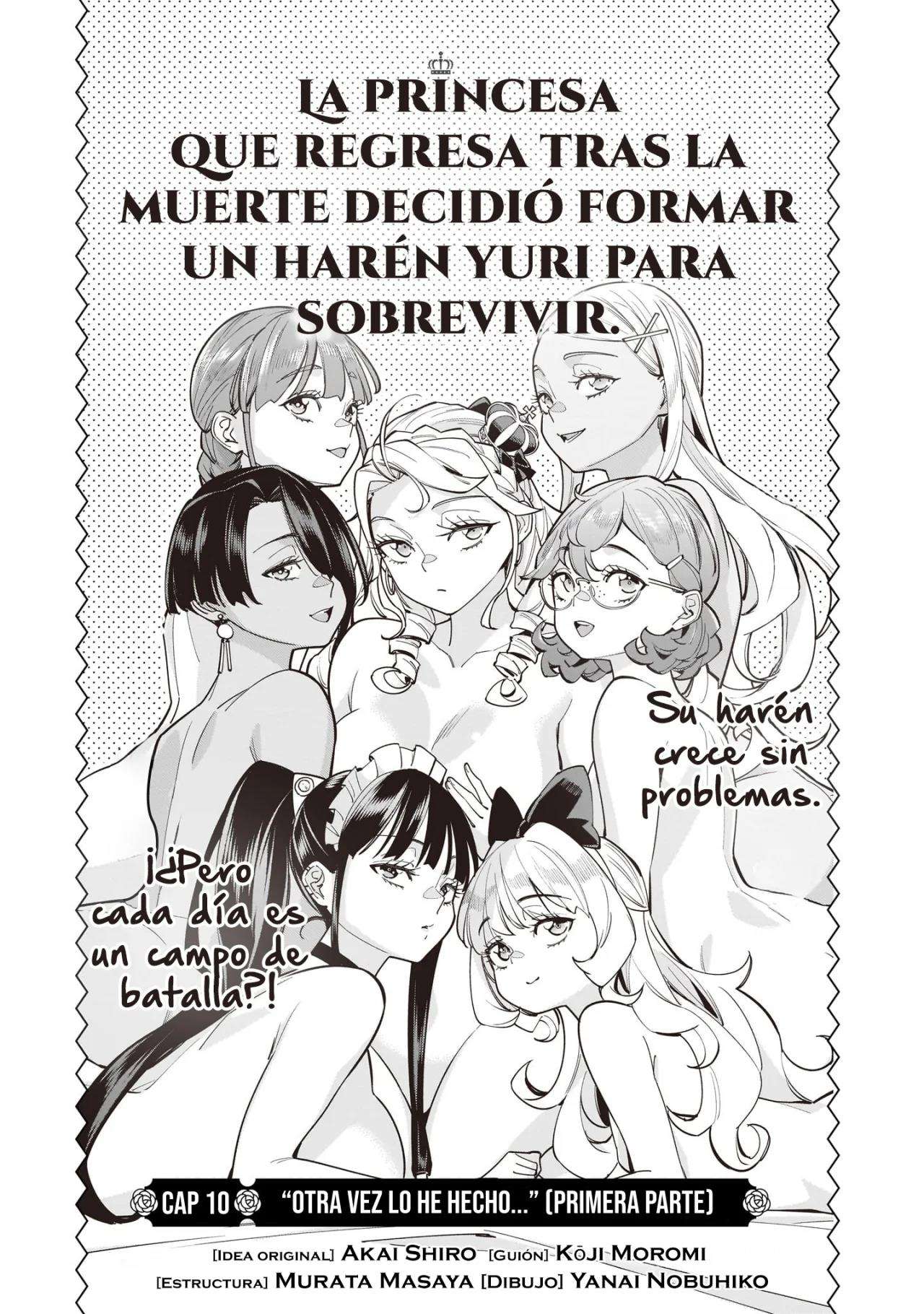 Para desafiar a la muerte creare un harem yuri para sobrevivir! Capitulo 10 página 2